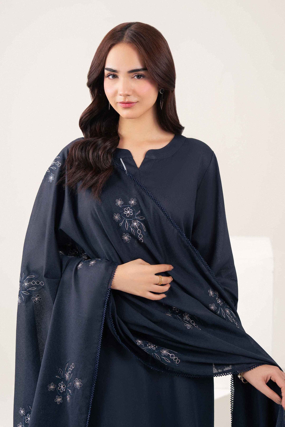 2 Piece - Embroidered Suit - PW25-197 for Women - Pret Collection | Nishat | Shop Online