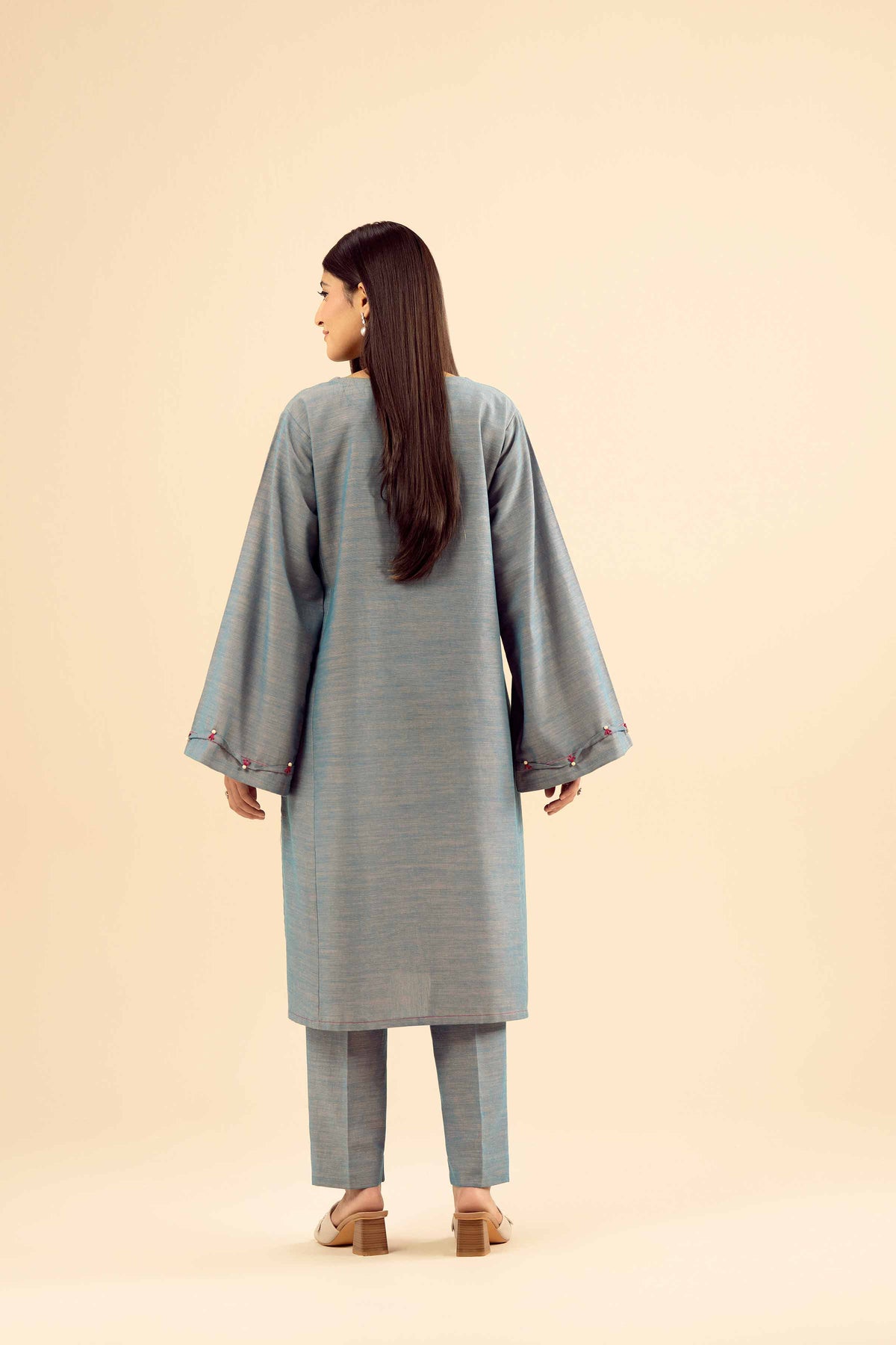 2 Piece - Embroidered Suit - PW25-222 for Women - Pret Collection | Nishat | Shop Online