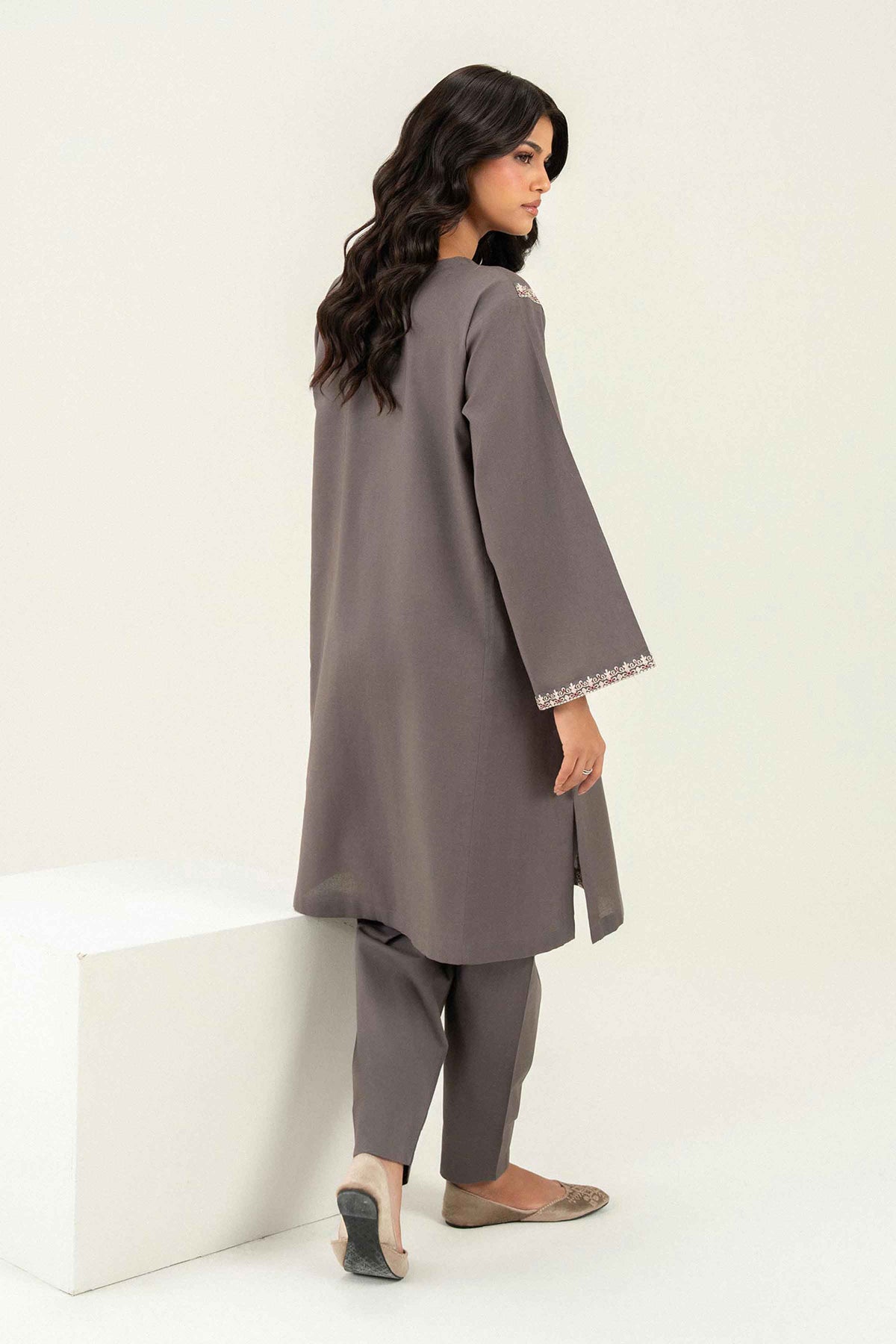 2 Piece - Embroidered Suit - PW25-242 for Women - Pret Collection | Nishat | Shop Online