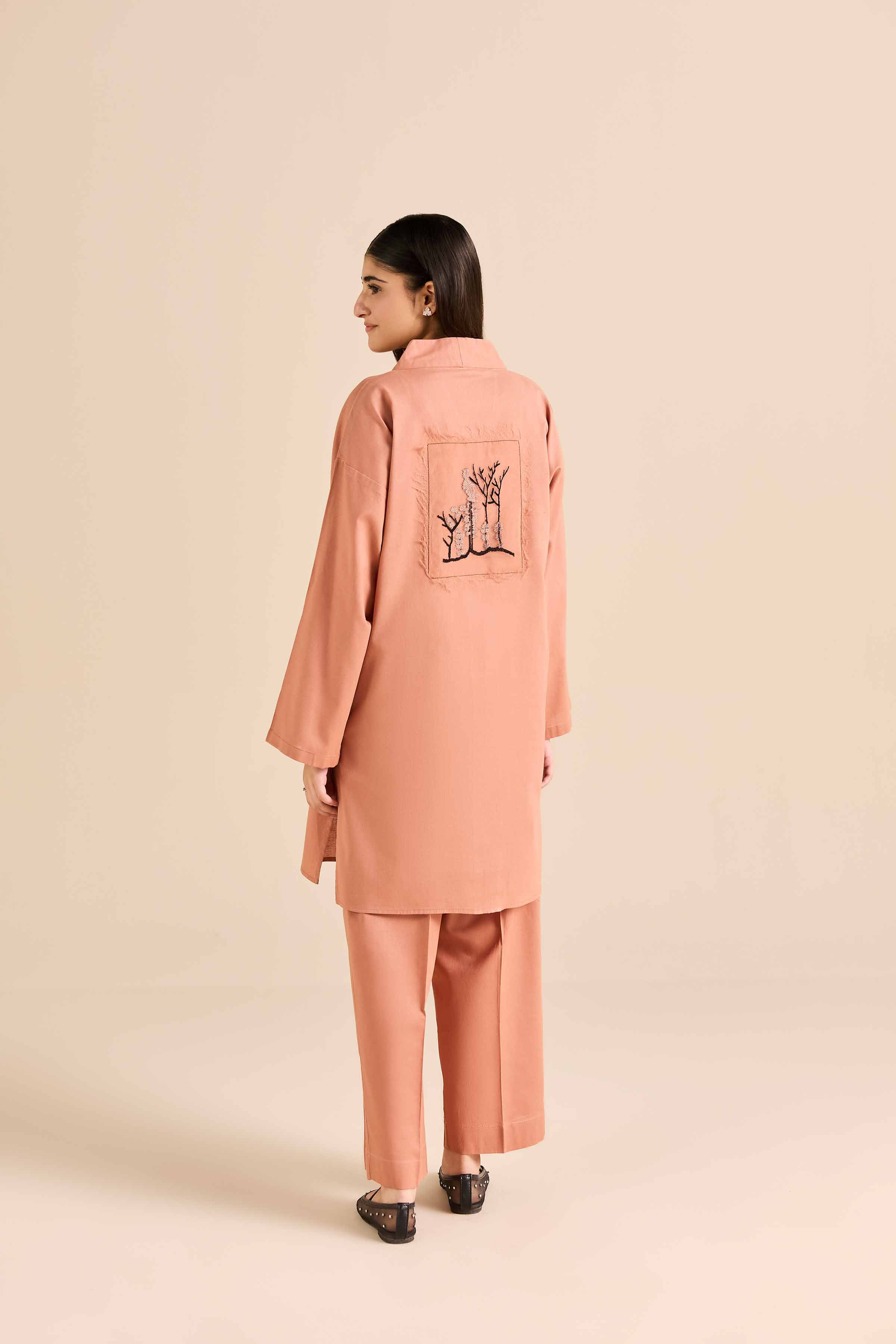 2 Piece - Embroidered Suit - PW25-244 for Women - Pret Collection | Nishat | Shop Online
