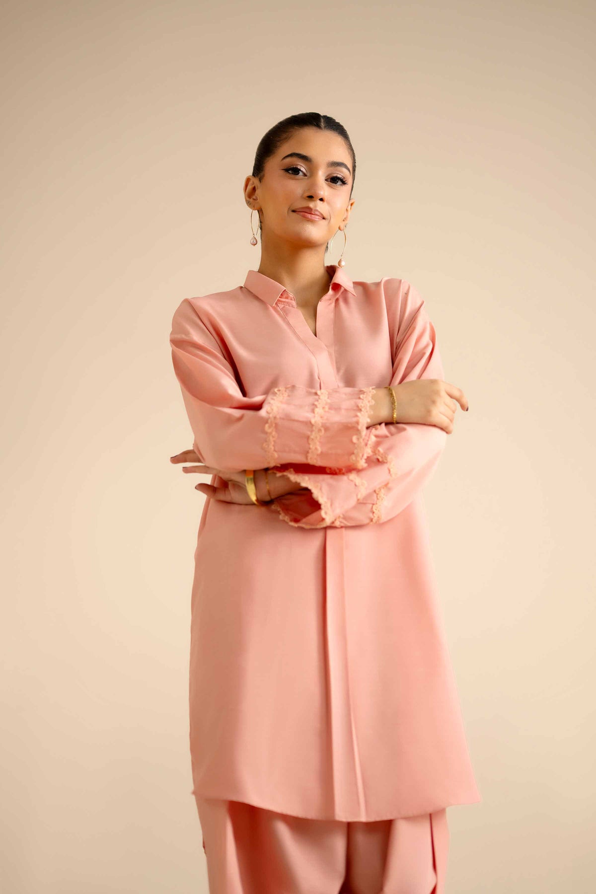 2 Piece - Basic Suit - PW25-256 for Women - Pret Collection | Nishat | Shop Online
