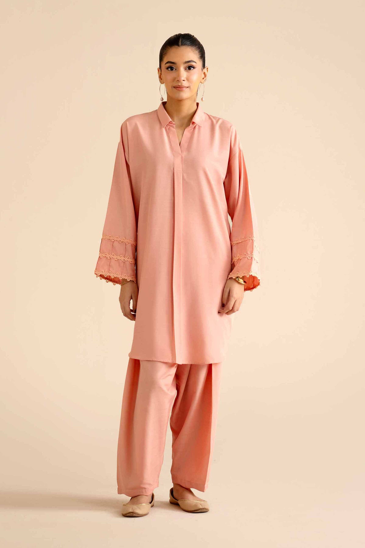 2 Piece - Basic Suit - PW25-256 for Women - Pret Collection | Nishat | Shop Online
