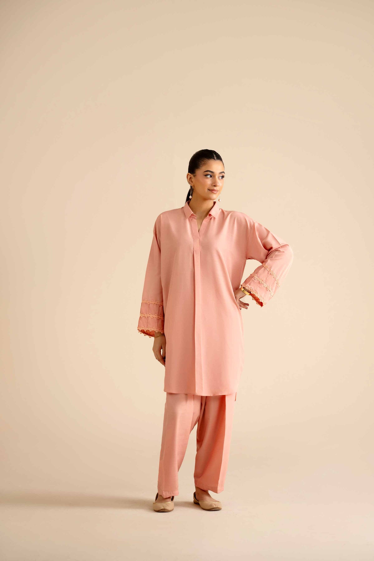 2 Piece - Basic Suit - PW25-256 for Women - Pret Collection | Nishat | Shop Online