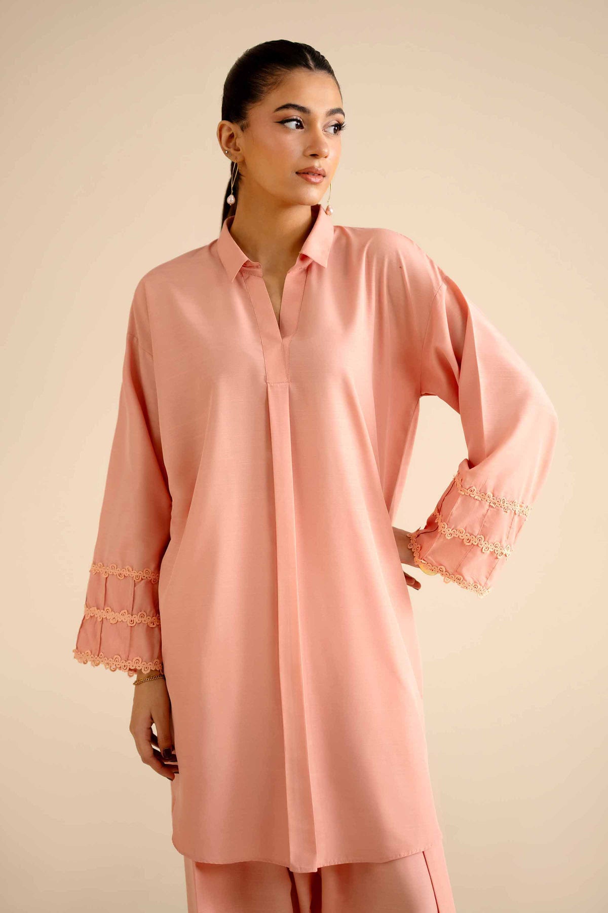 2 Piece - Basic Suit - PW25-256 for Women - Pret Collection | Nishat | Shop Online