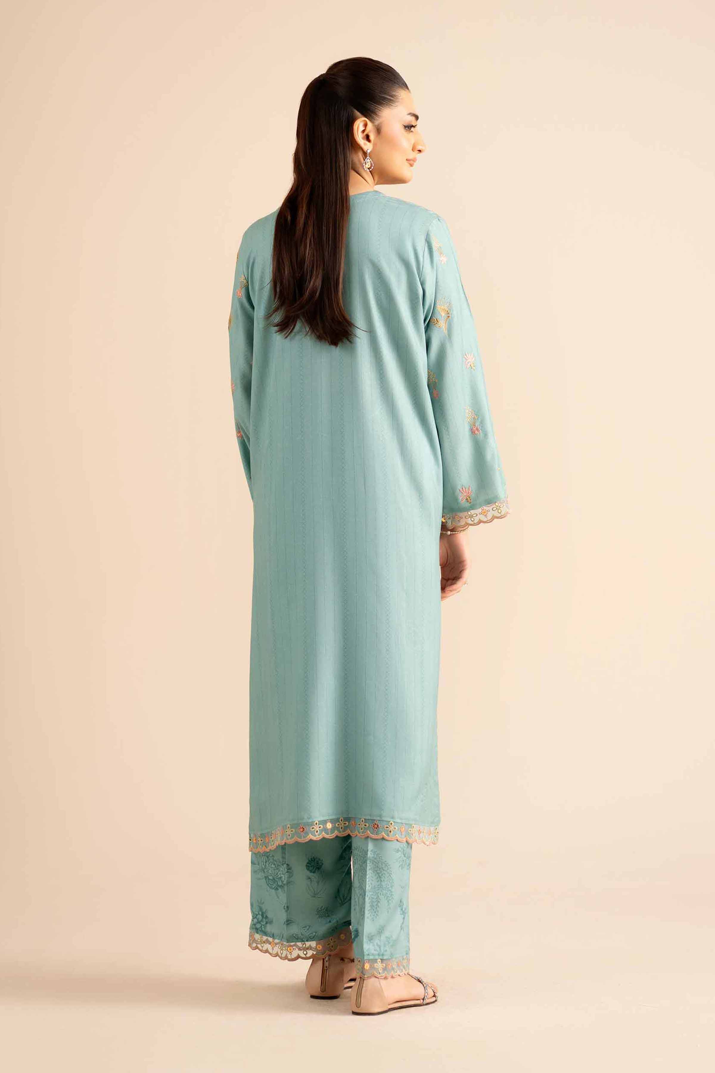2 Piece - Embroidered Suit - PW25-257