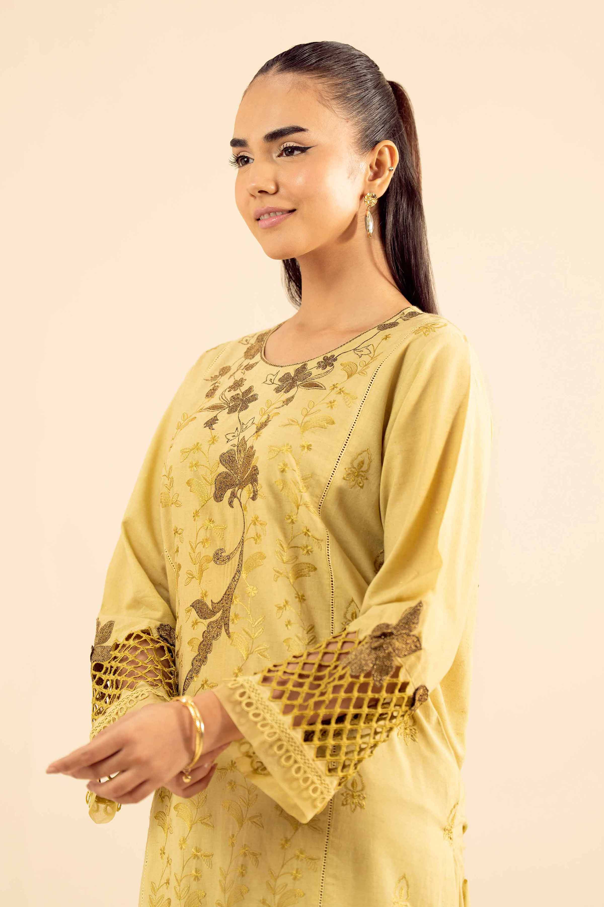 2 Piece - Embroidered Suit - PW25-262 for Women - Pret Collection | Nishat | Shop Online