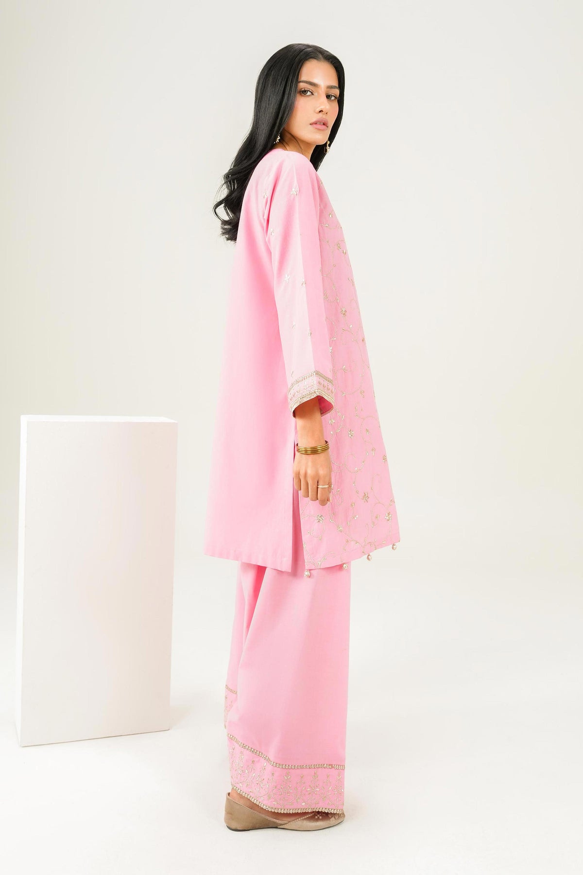 2 Piece - Embroidered Suit - PW25-264