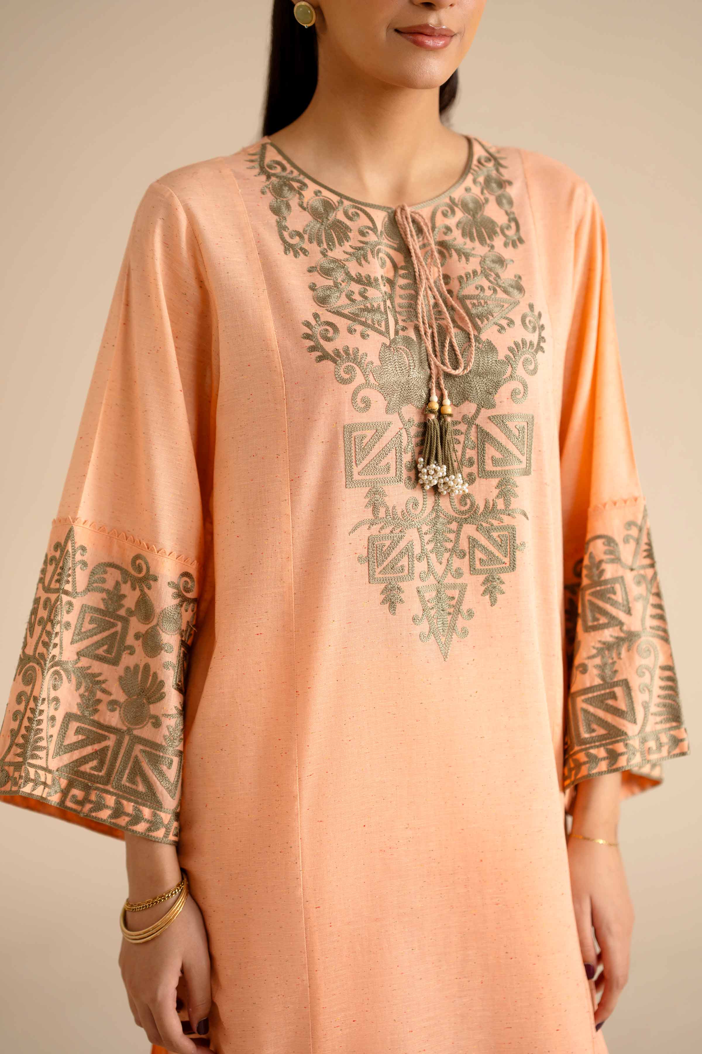 2 Piece - Embroidered Suit - PW25-268 for Women - Pret Collection | Nishat | Shop Online
