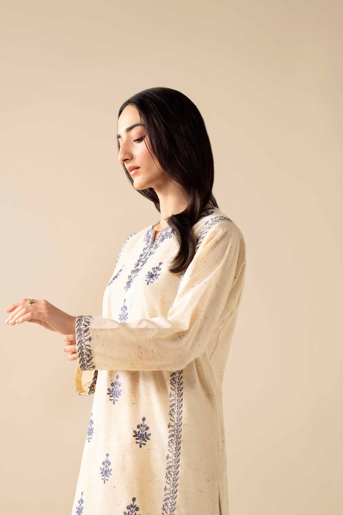 2 Piece - Embroidered Suit - PW25-271