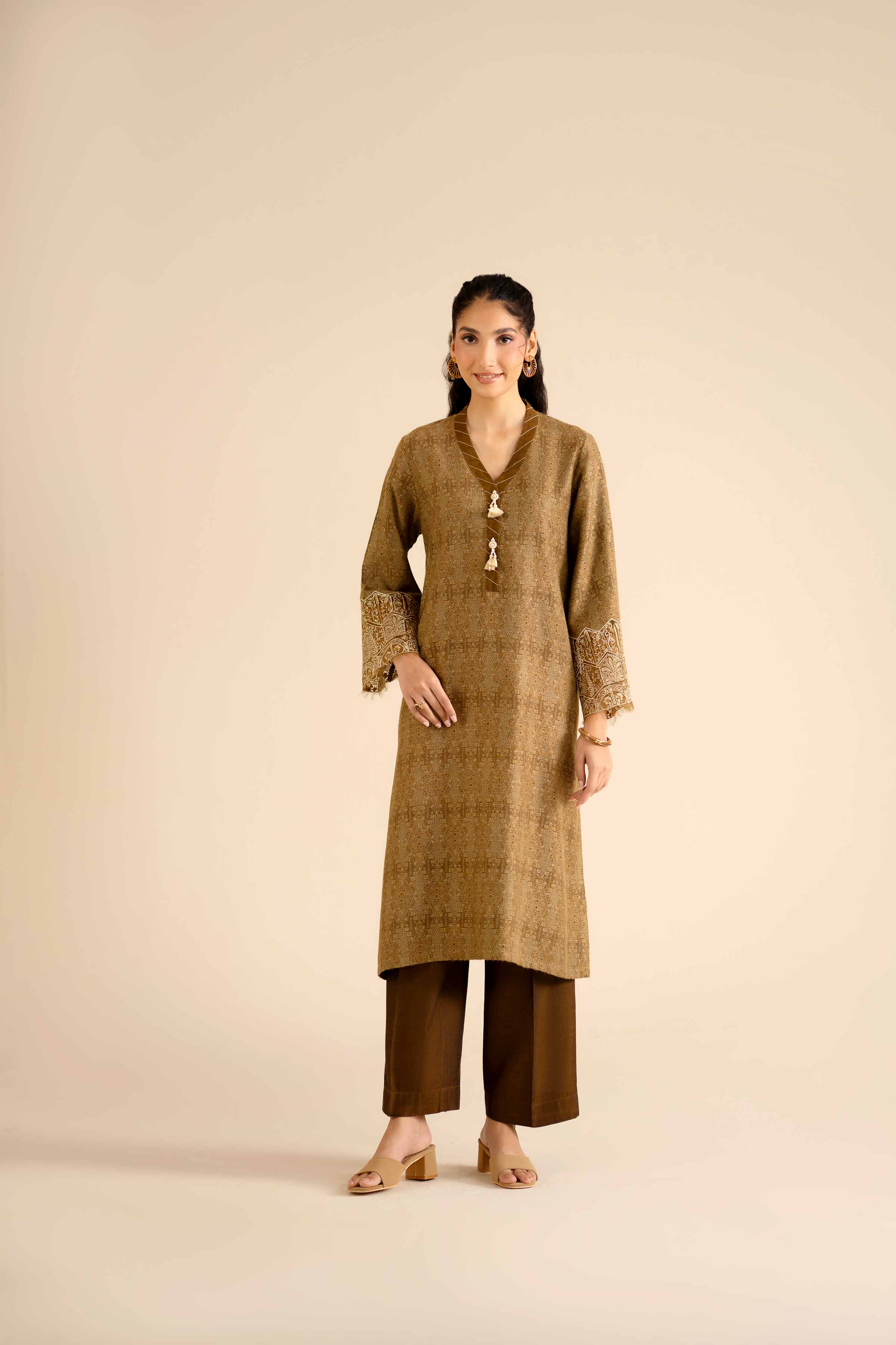 2 Piece - Embroidered Suit - PW25-273 for Women - Pret Collection | Nishat | Shop Online