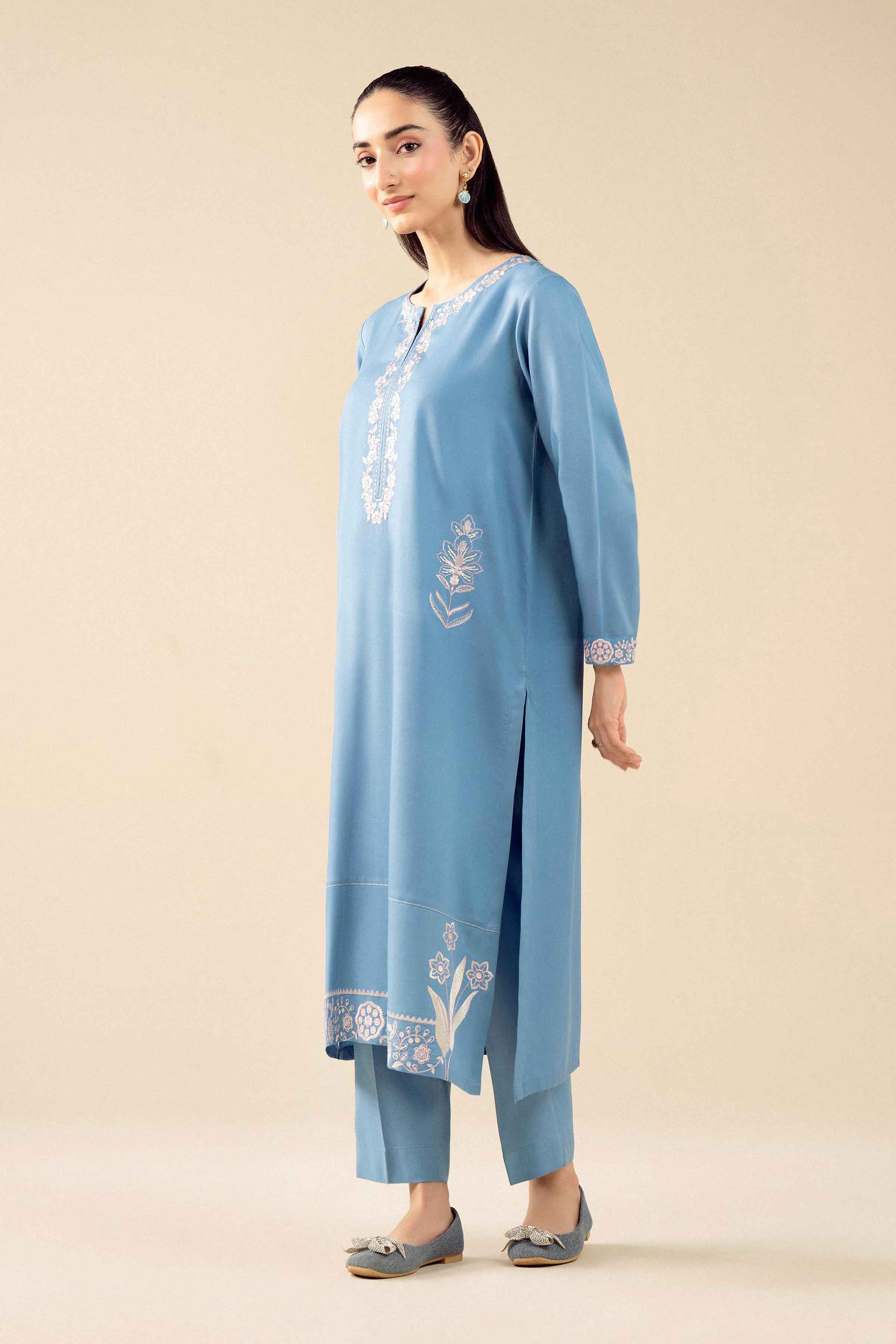 2 Piece - Embroidered Suit - PW25-285 for Women - Pret Collection | Nishat | Shop Online
