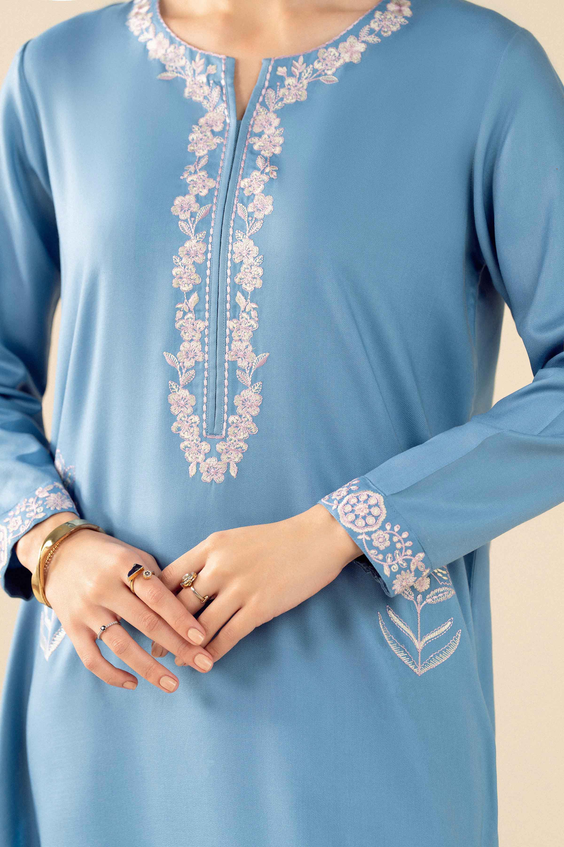 2 Piece - Embroidered Suit - PW25-285 for Women - Pret Collection | Nishat | Shop Online