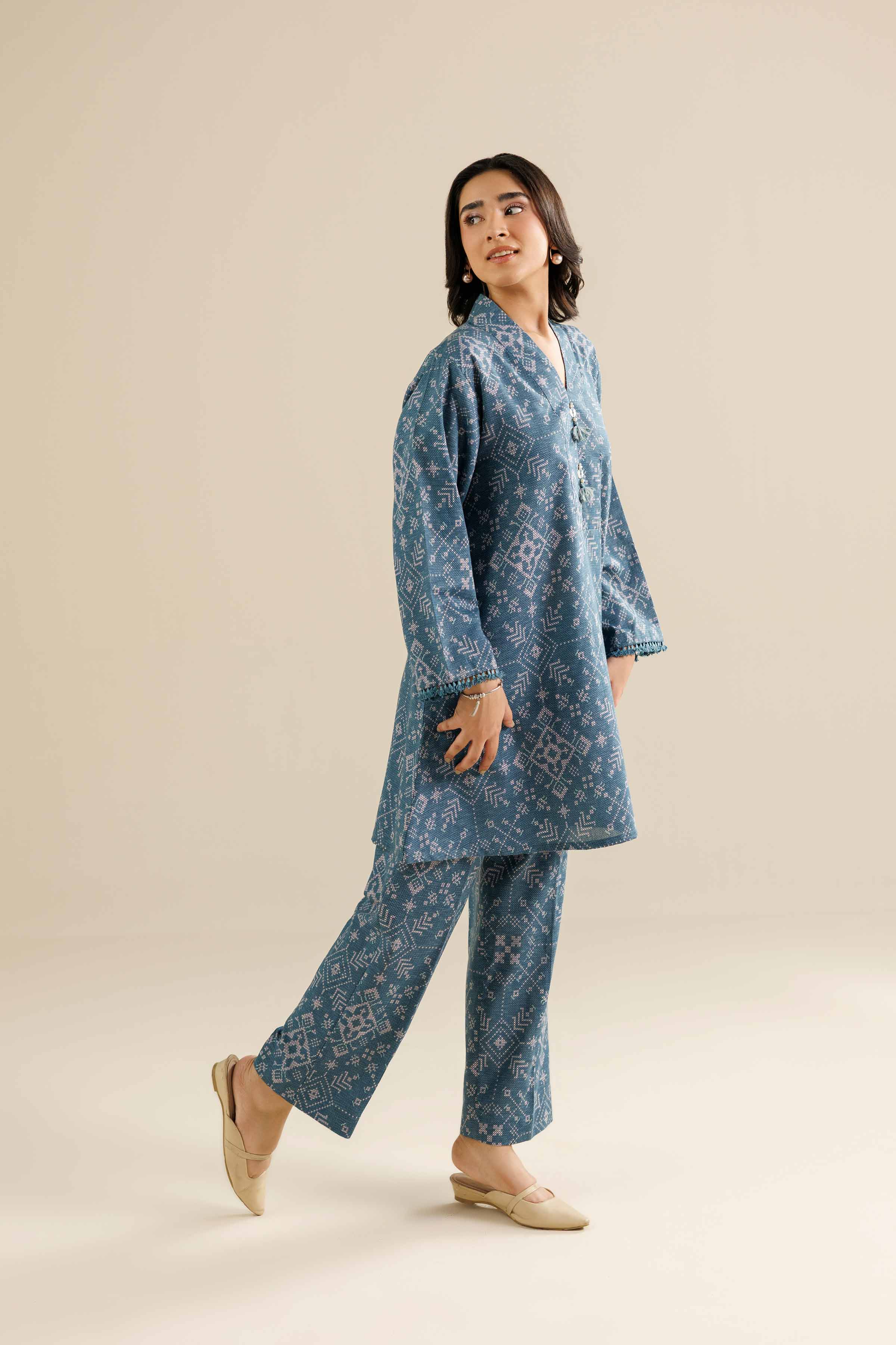 2 Piece - Printed Suit - PW25-291 for Women - Pret Collection | Nishat | Shop Online