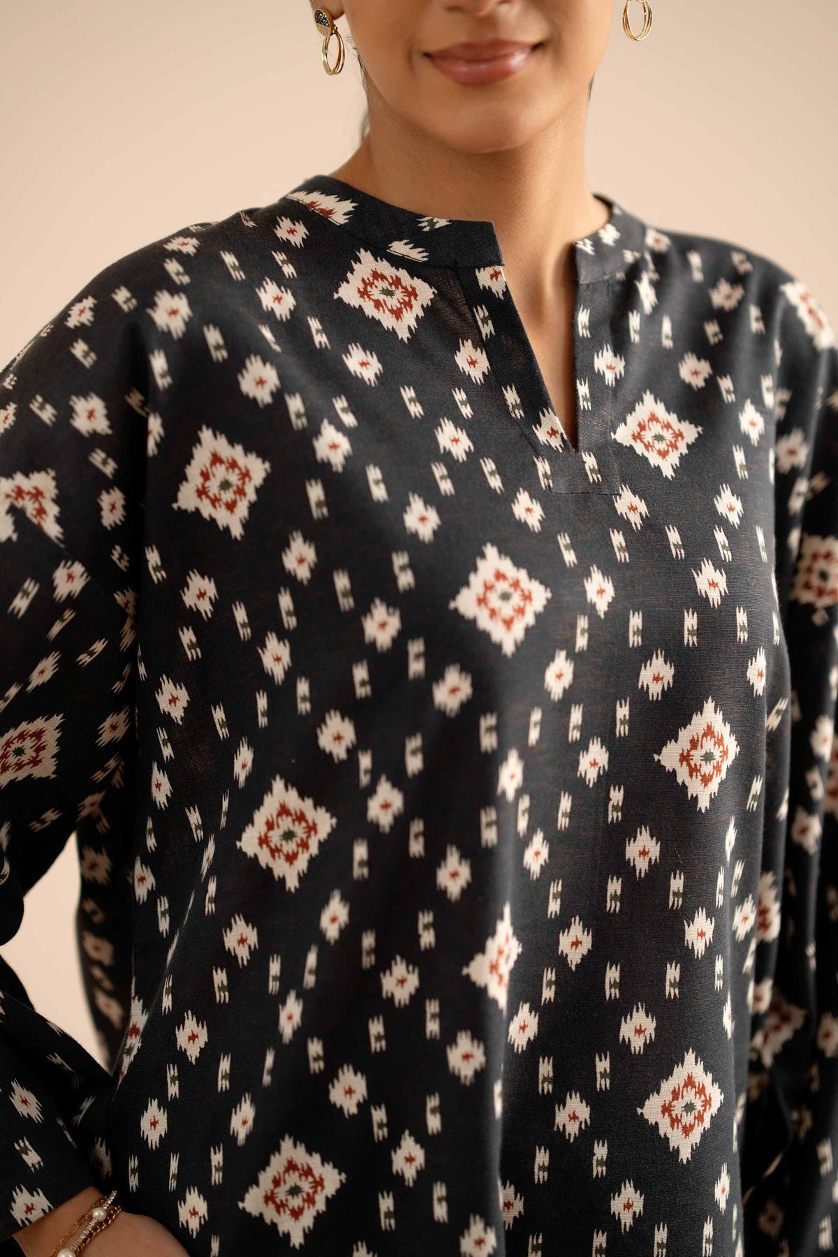 2 Piece - Printed Suit - PW25-308 for Women - Pret Collection | Nishat | Shop Online