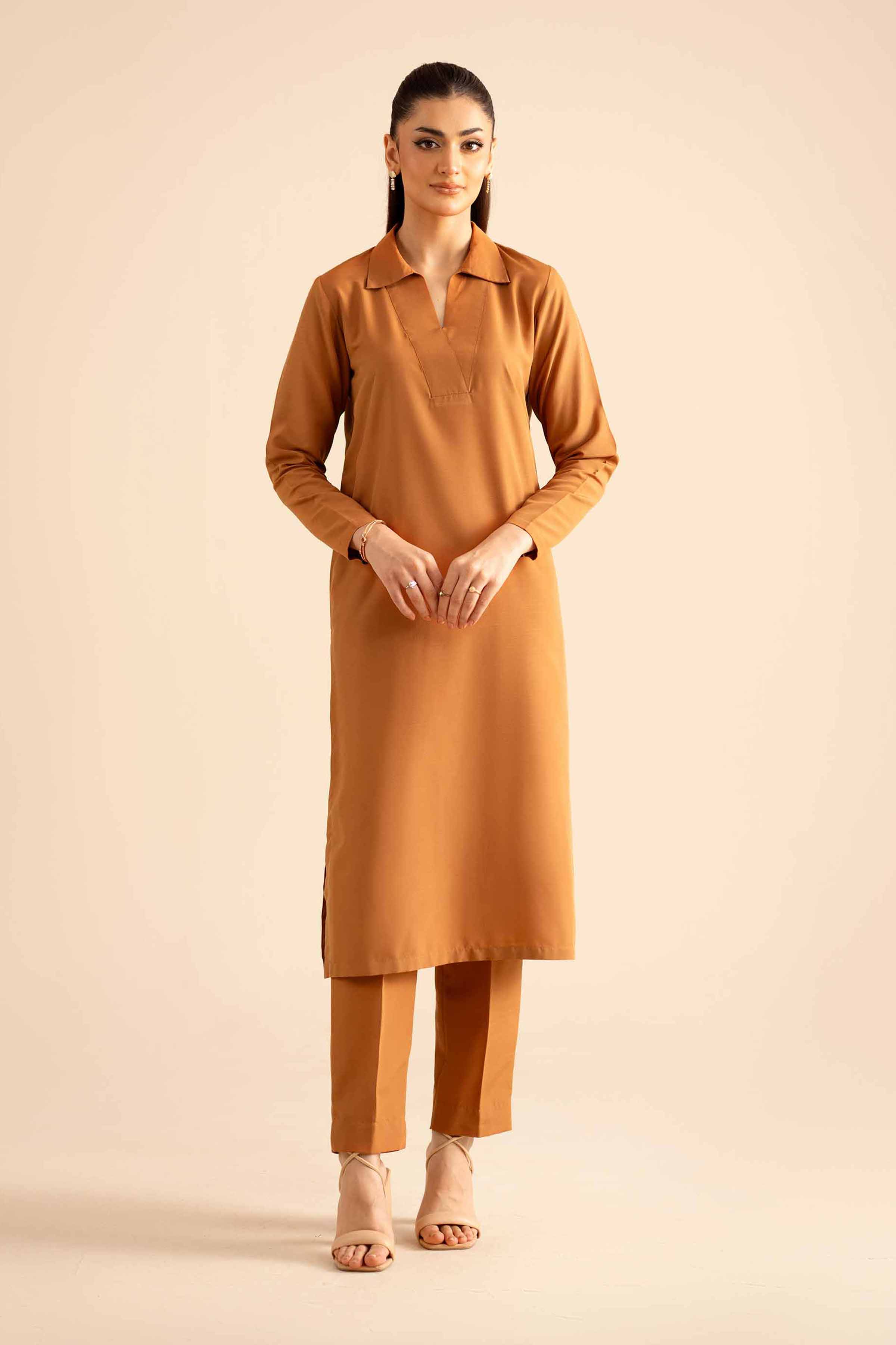 2 Piece - Basic Suit - PW25-316 for Women - Pret Collection | Nishat | Shop Online