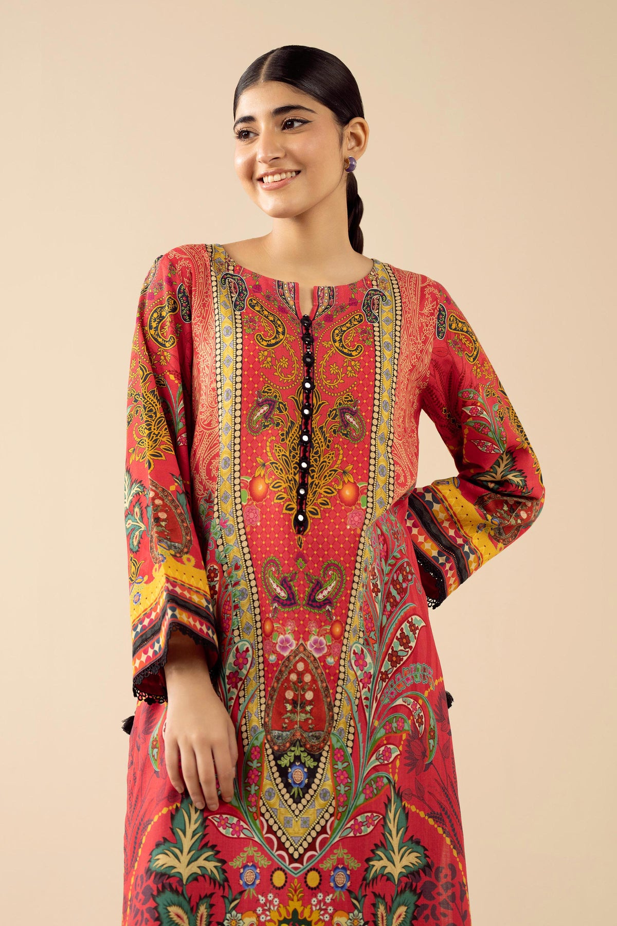 2 Piece - Printed Suit - PW25-327 for Women - Pret Collection | Nishat | Shop Online