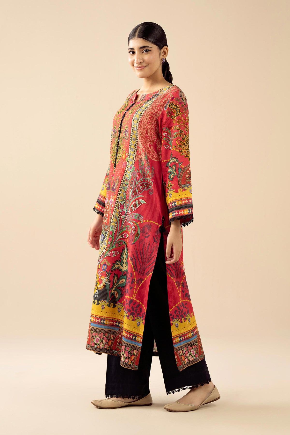 2 Piece - Printed Suit - PW25-327 for Women - Pret Collection | Nishat | Shop Online