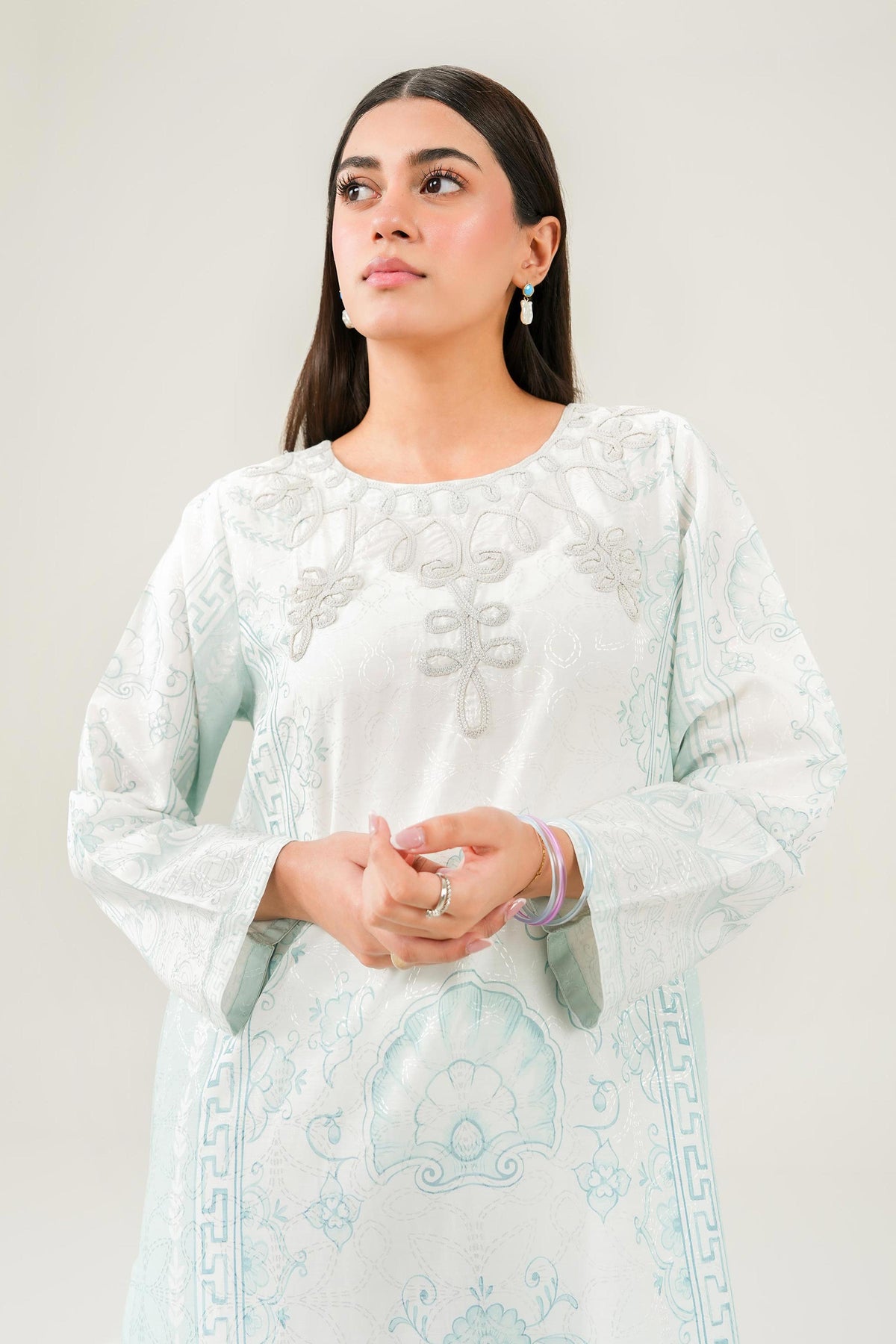 2 Piece - Printed Embroidered Suit - PW25-331 for Women - Pret Collection | Nishat | Shop Online