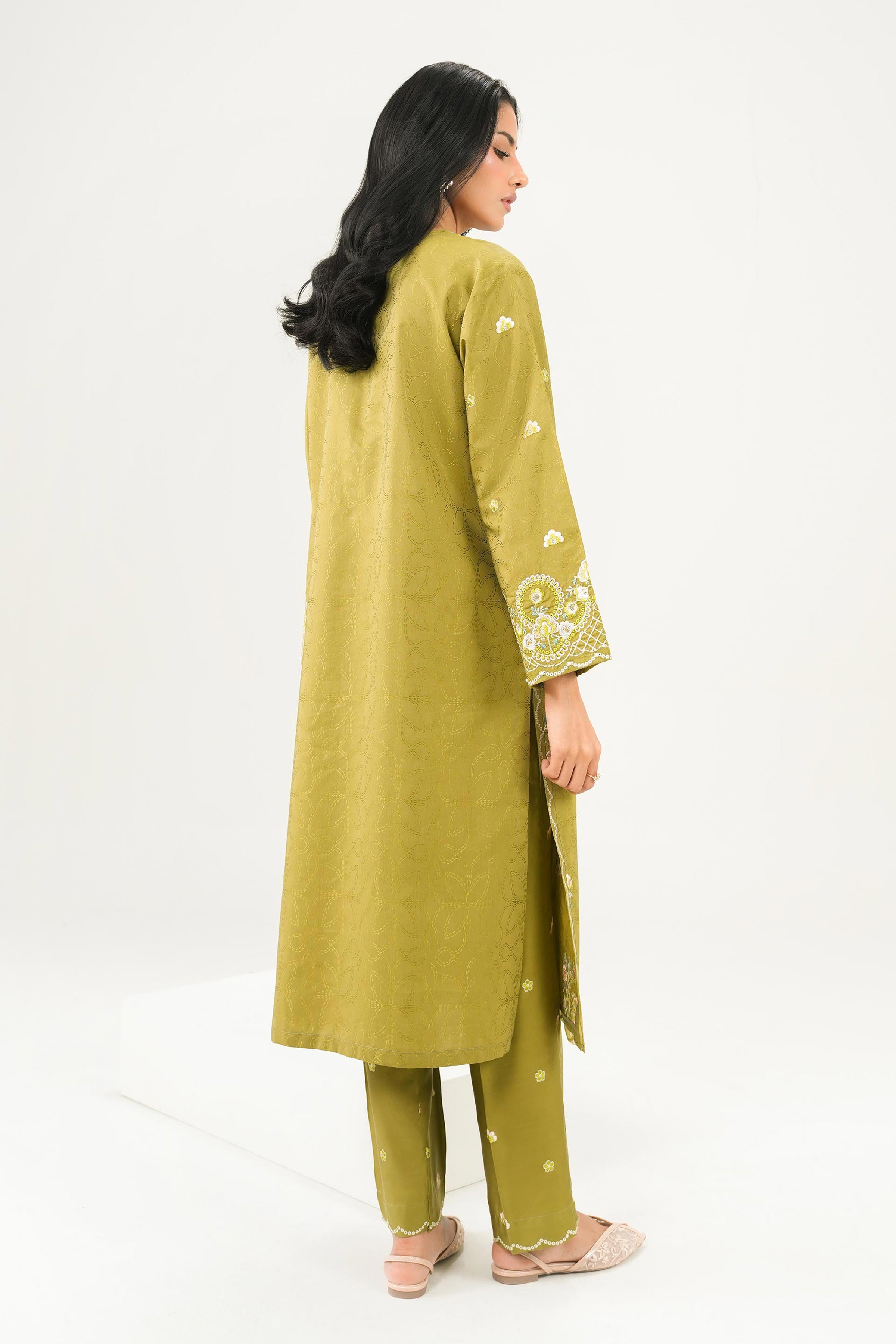 2 Piece - Embroidered Suit - PW25-337 for Women - Pret Collection | Nishat | Shop Online