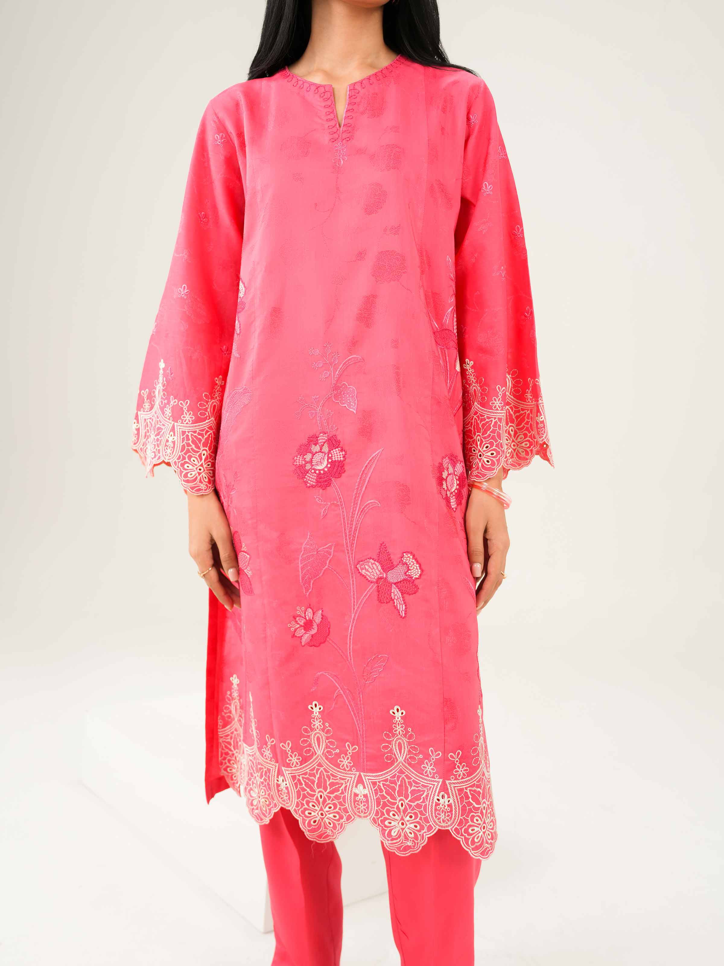 2 Piece - Embroidered Suit - PW25-338