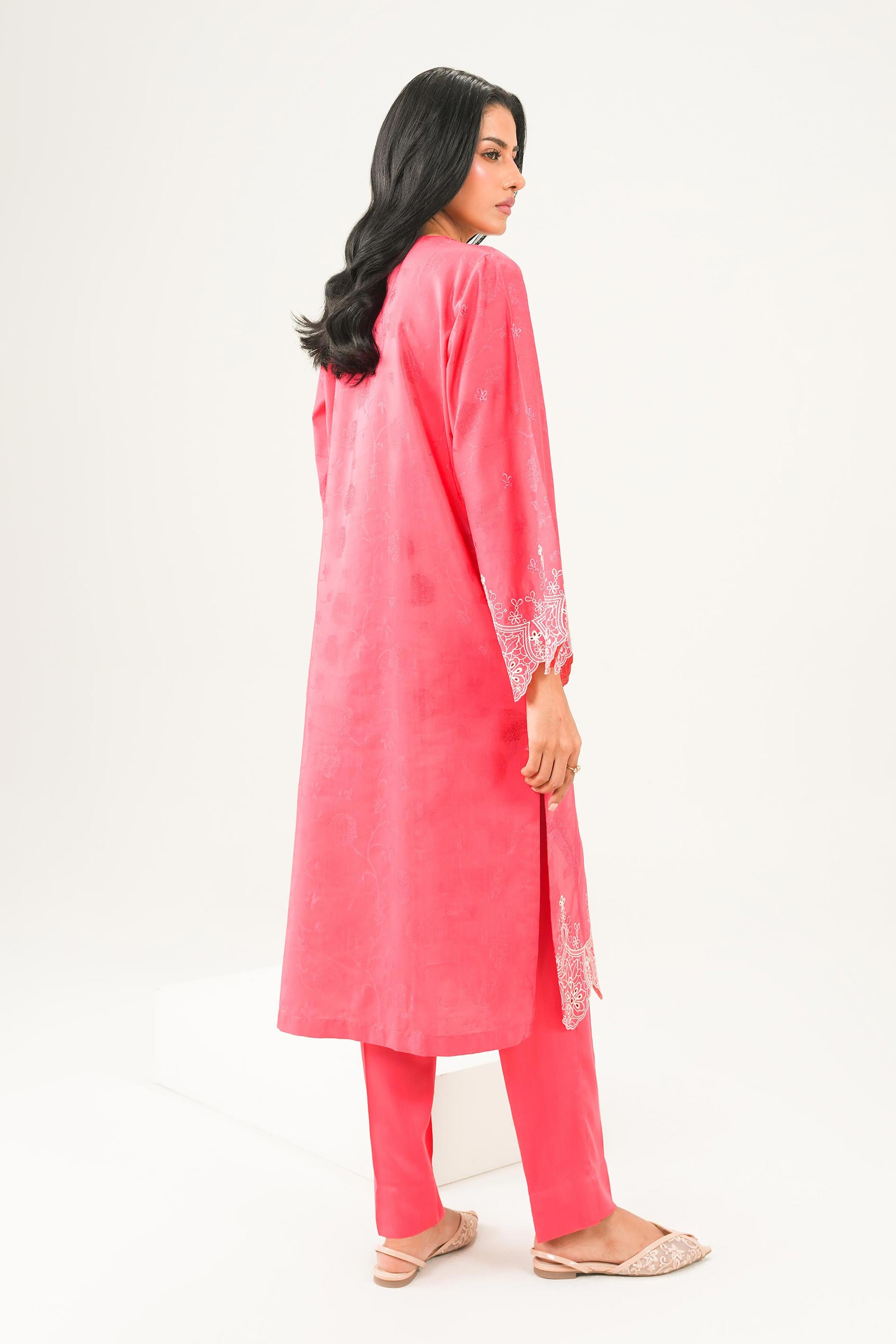 2 Piece - Embroidered Suit - PW25-338 for Women - Pret Collection | Nishat | Shop Online