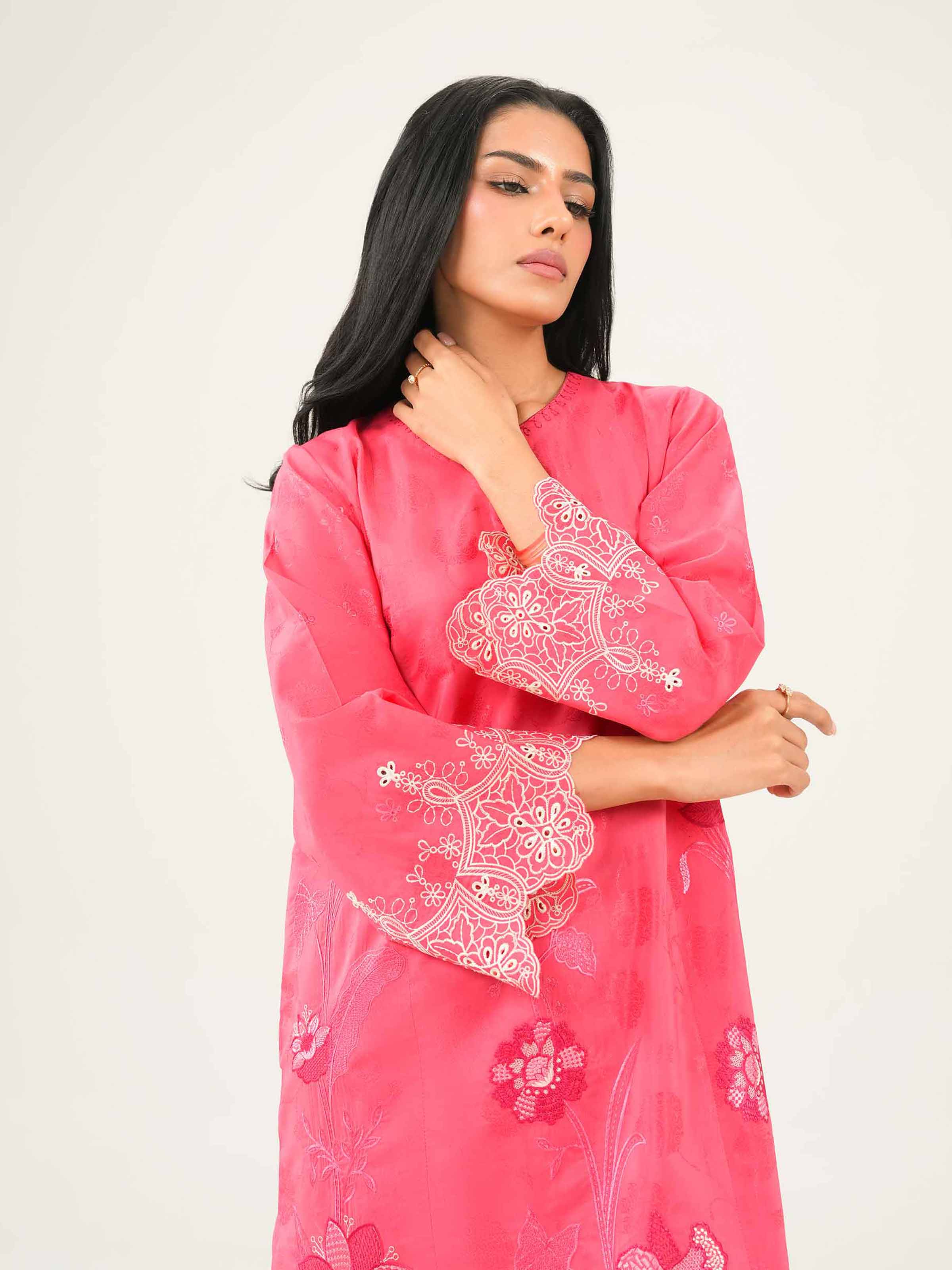 2 Piece - Embroidered Suit - PW25-338