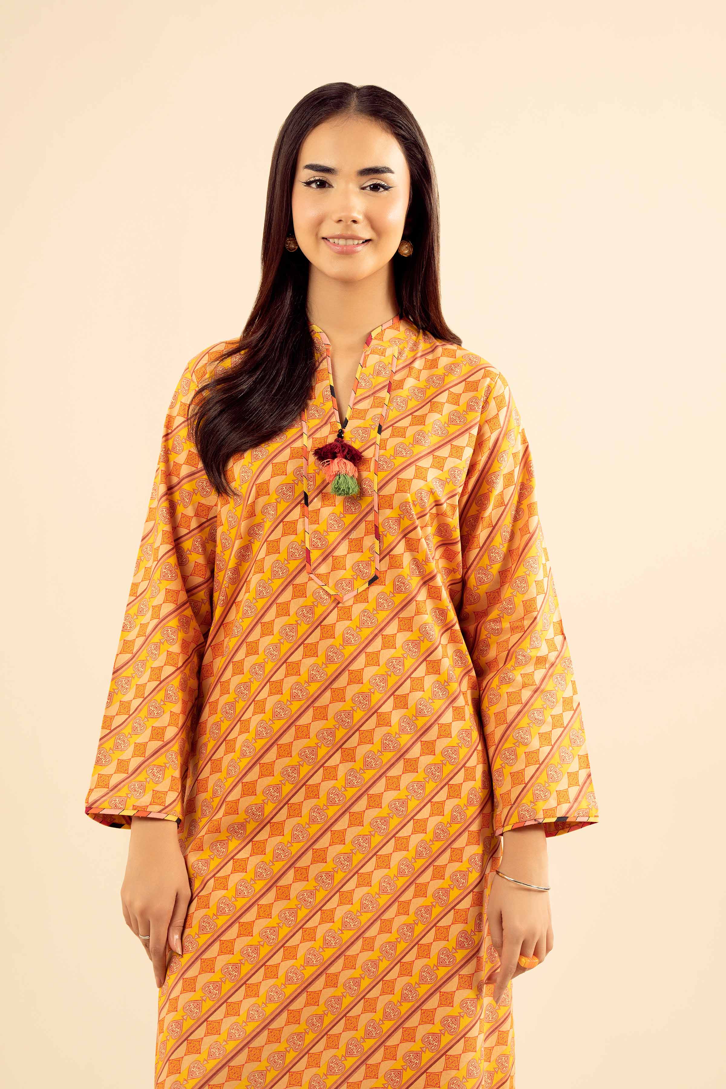 2 Piece - Printed Embroidered Suit - PW25-34 for Women - Pret Collection | Nishat | Shop Online