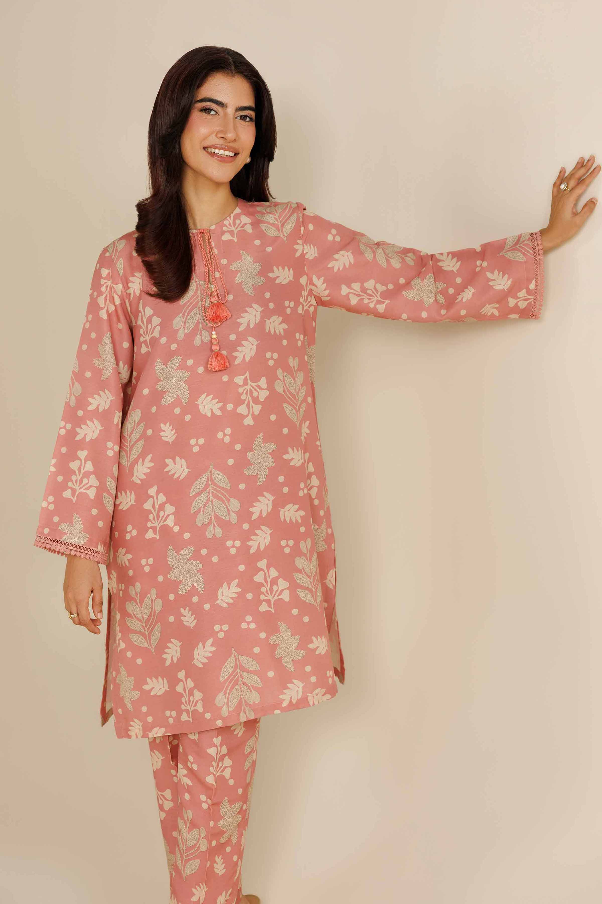 2 Piece - Printed Suit - PW25-363 for Women - Pret Collection | Nishat | Shop Online