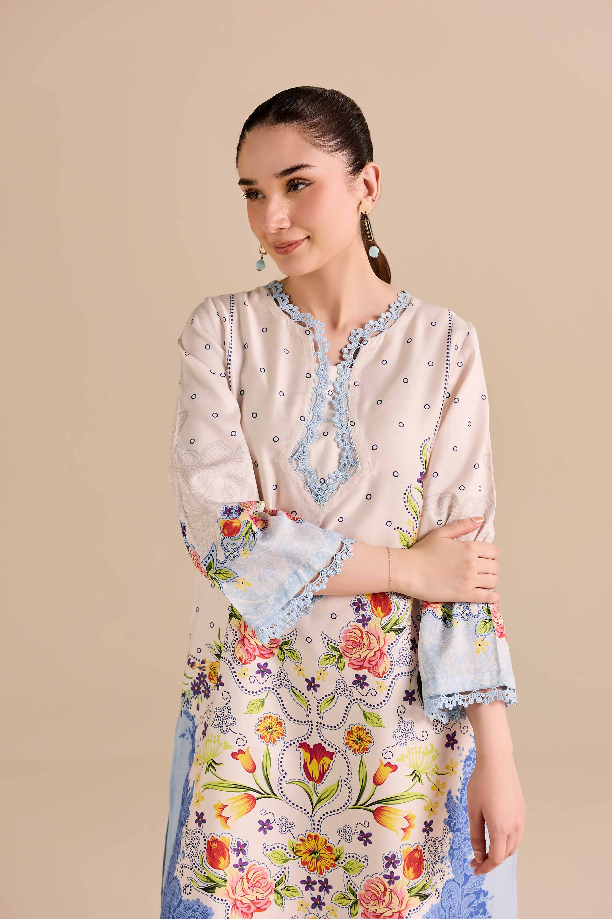 2 Piece - Printed Suit - PW25-369 for Women - Pret Collection | Nishat | Shop Online