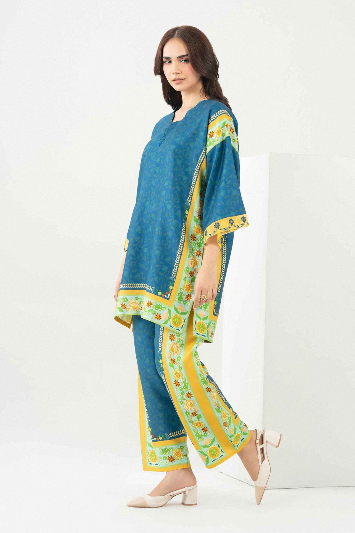 2 PIECE - PRINTED EMBROIDERED SUIT - PW25-371 for Women - Pret Collection | Nishat | Shop Online