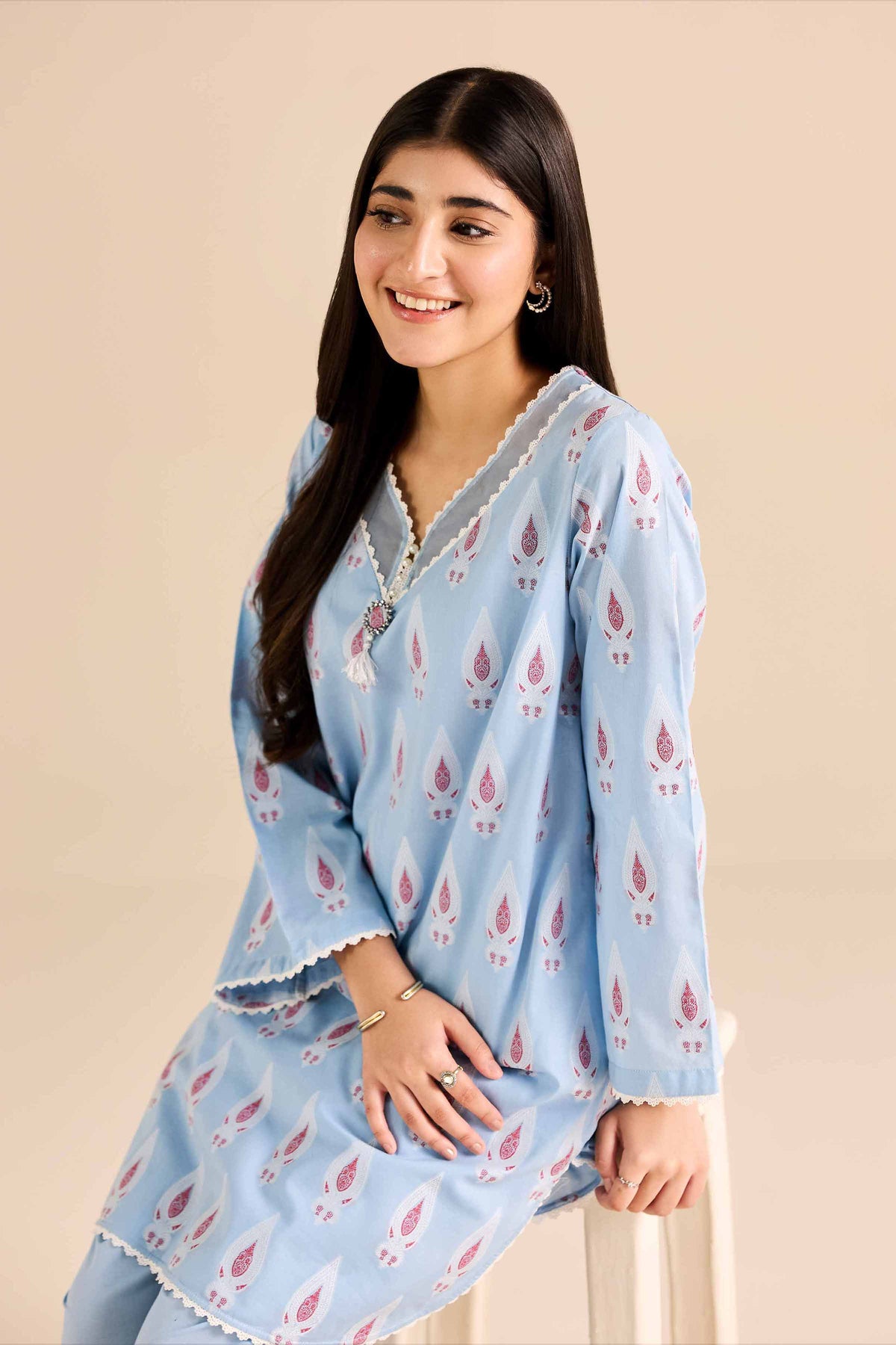 2 Piece - Printed Suit - PW25-372 for Women - Pret Collection | Nishat | Shop Online