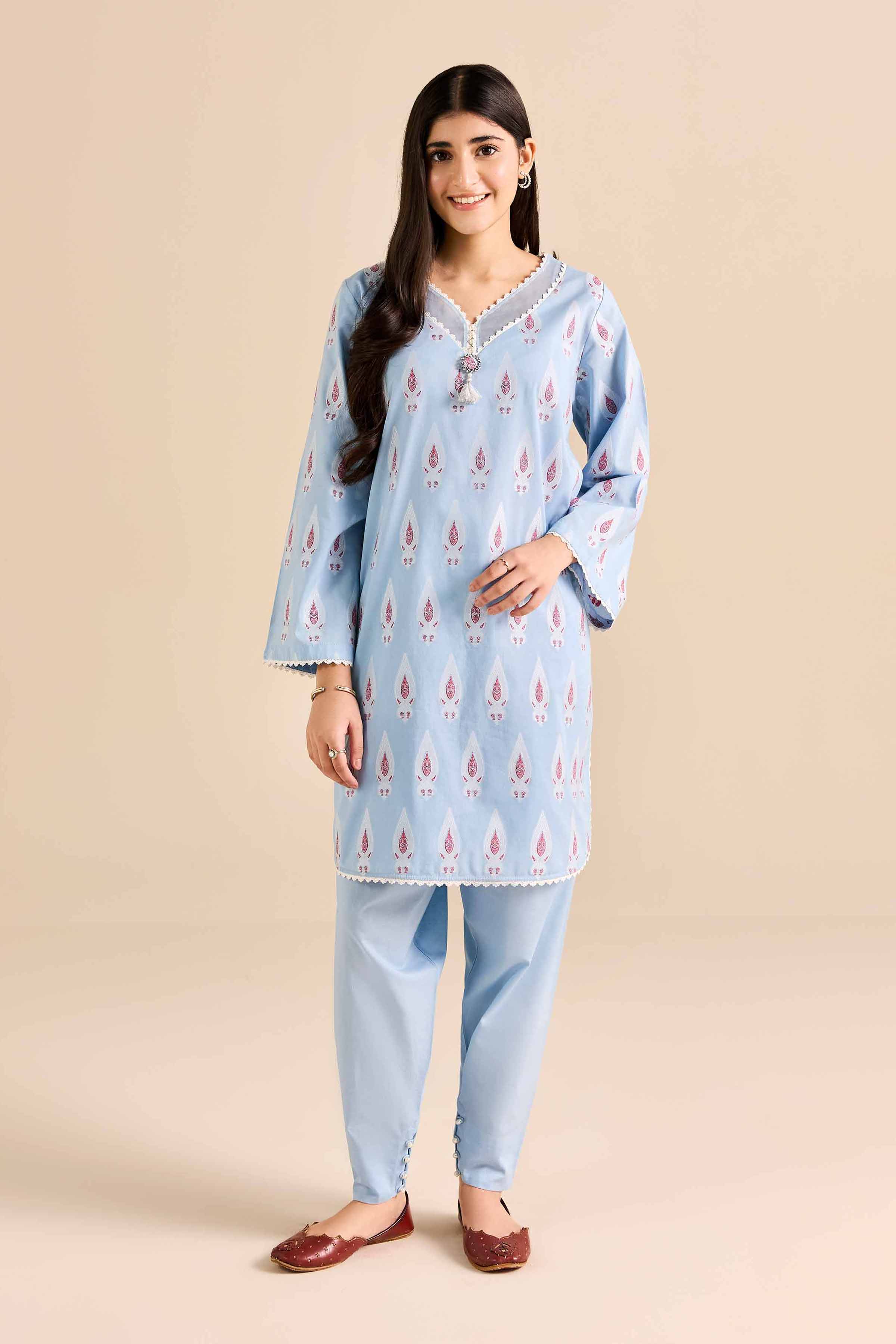 2 Piece - Printed Suit - PW25-372 for Women - Pret Collection | Nishat | Shop Online