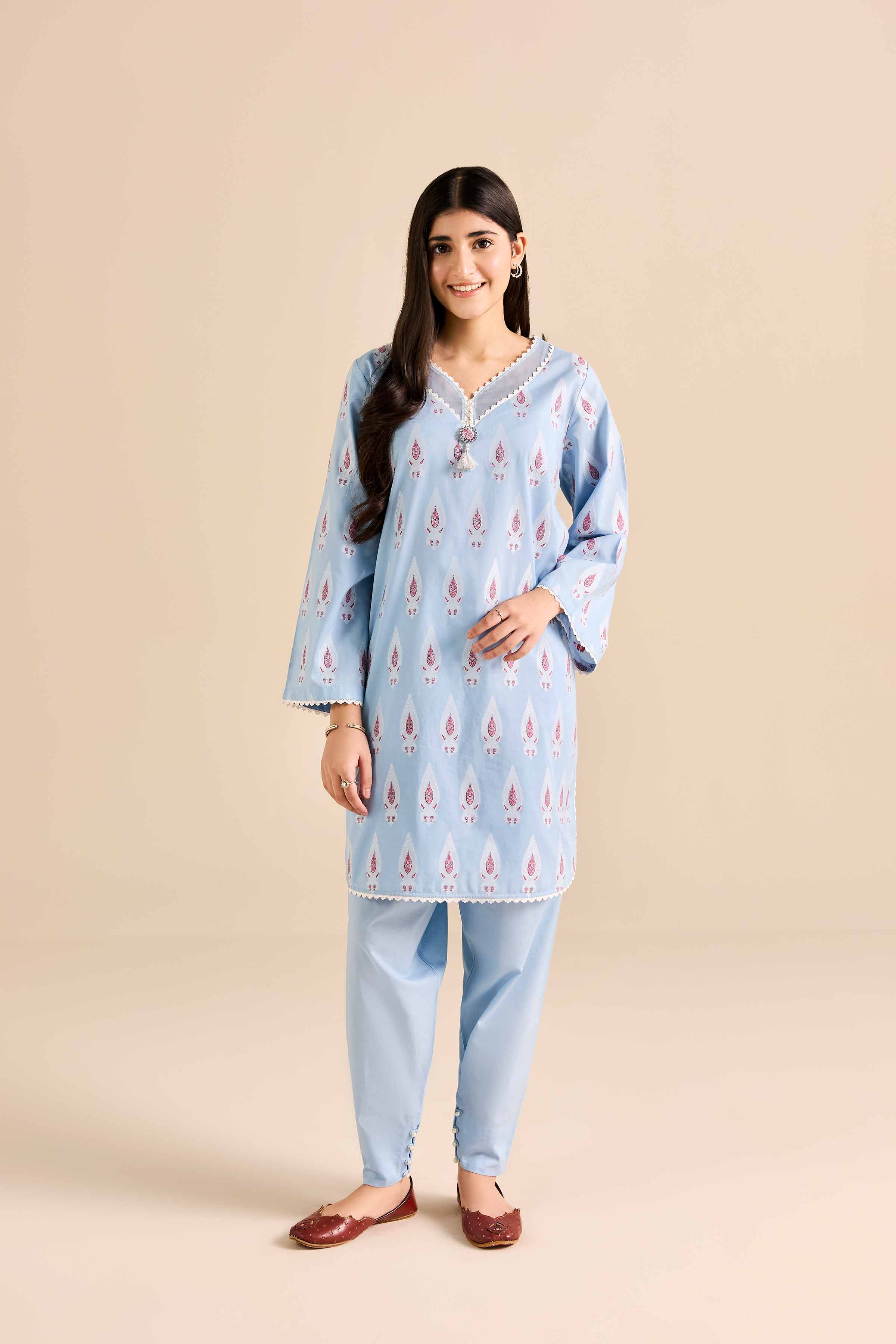 2 Piece - Printed Suit - PW25-372 for Women - Pret Collection | Nishat | Shop Online