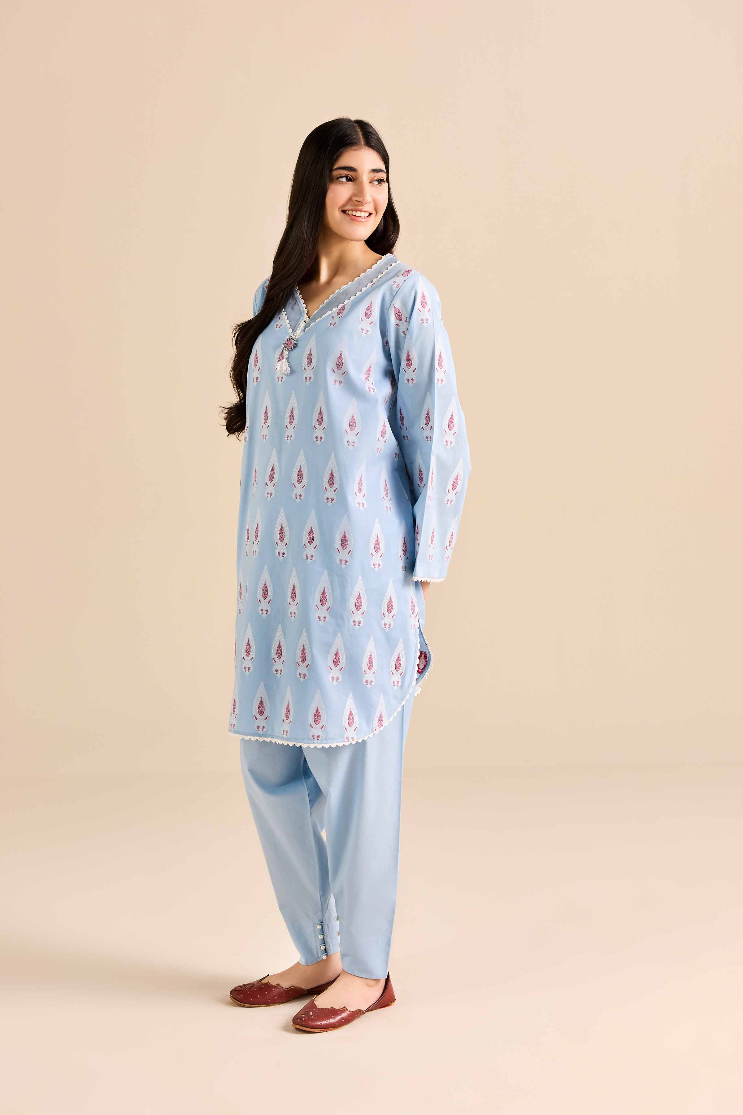 2 Piece - Printed Suit - PW25-372 for Women - Pret Collection | Nishat | Shop Online
