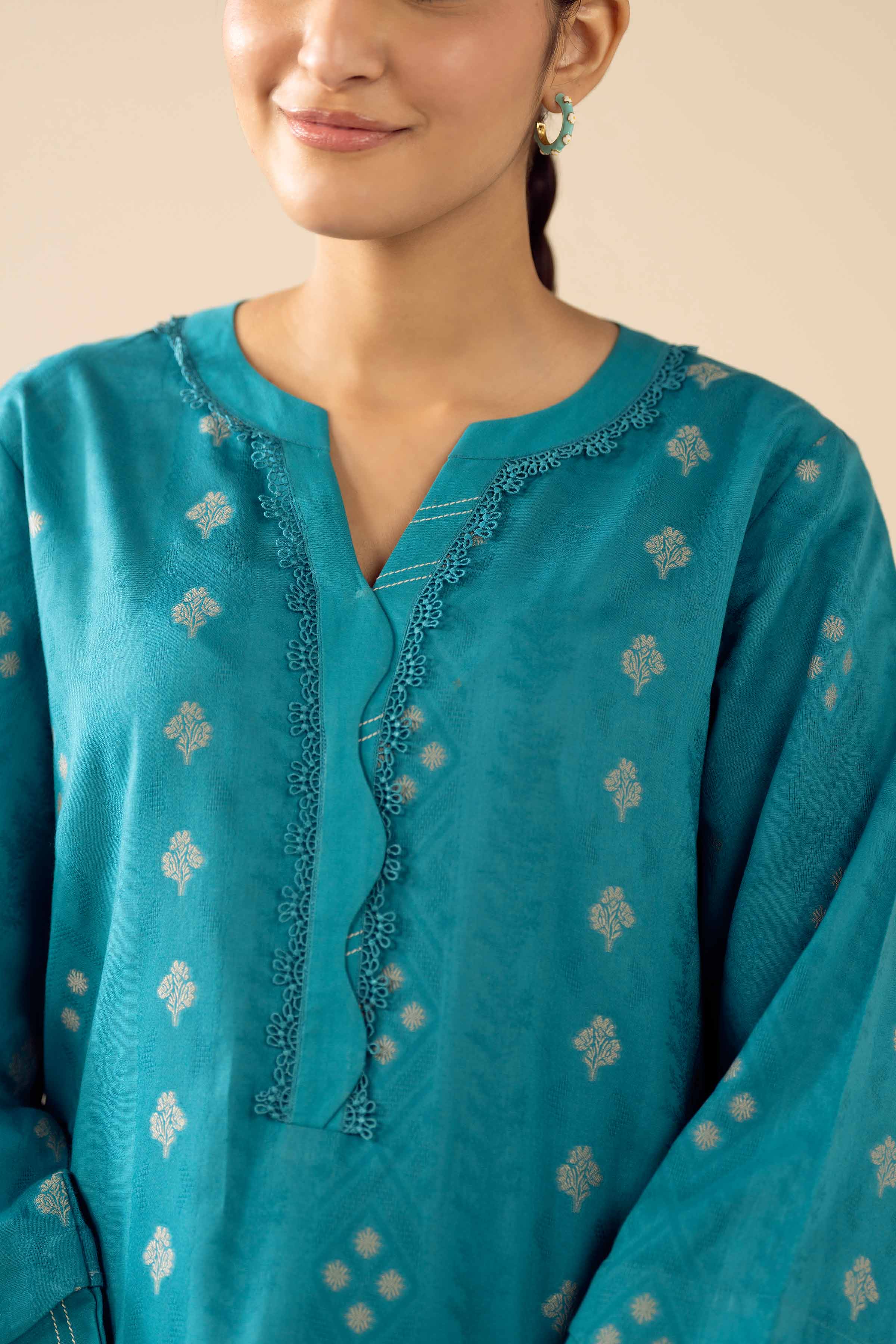 2 Piece - Printed Suit - PW25-375 for Women - Pret Collection | Nishat | Shop Online