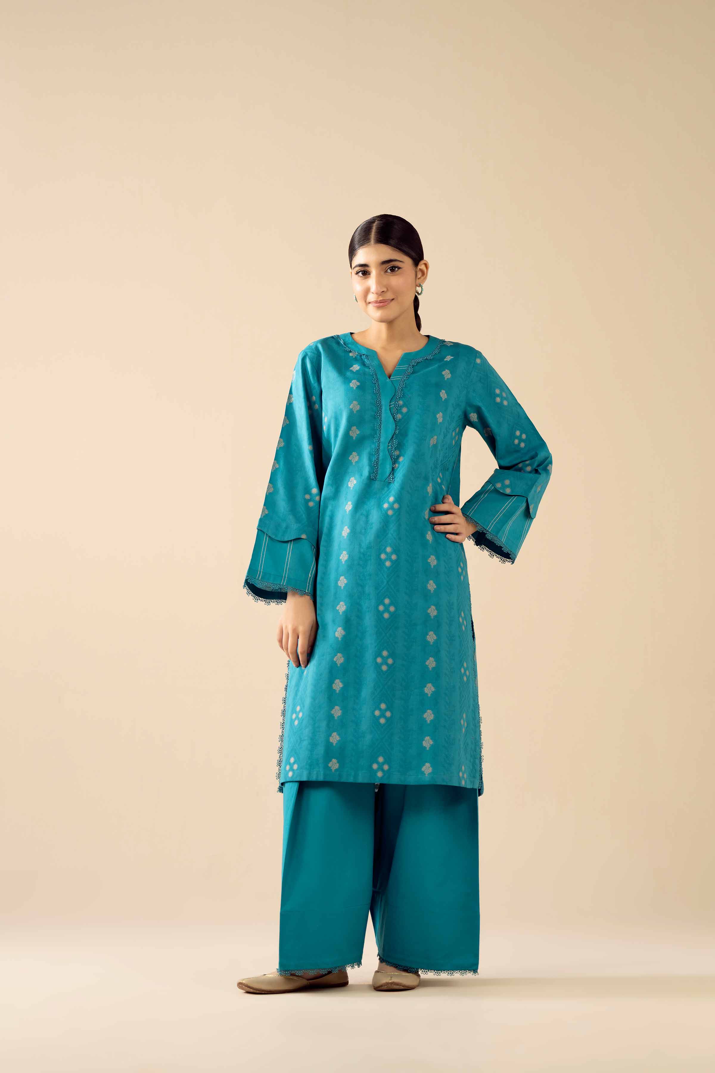 2 Piece - Printed Suit - PW25-375 for Women - Pret Collection | Nishat | Shop Online