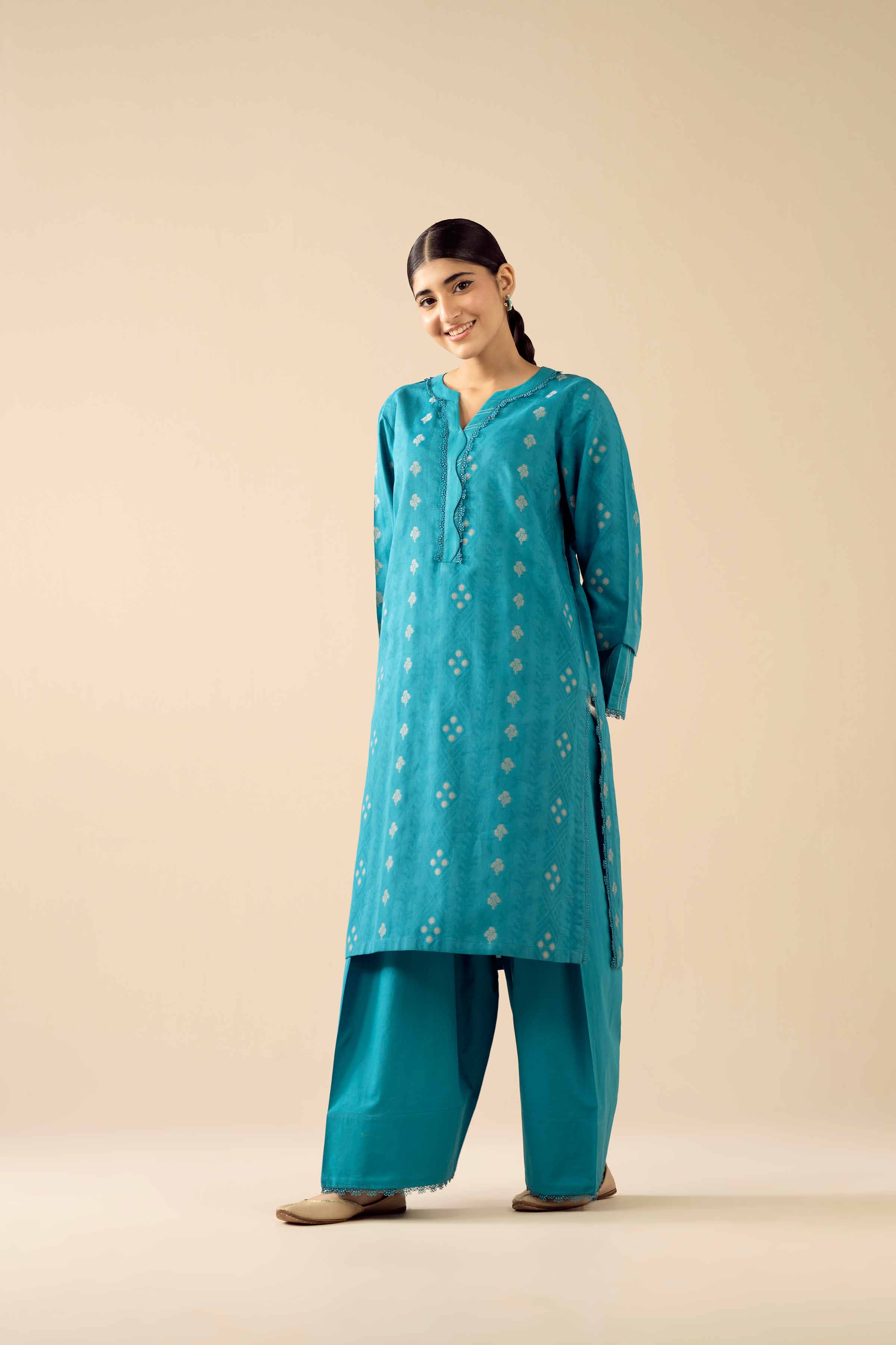 2 Piece - Printed Suit - PW25-375 for Women - Pret Collection | Nishat | Shop Online