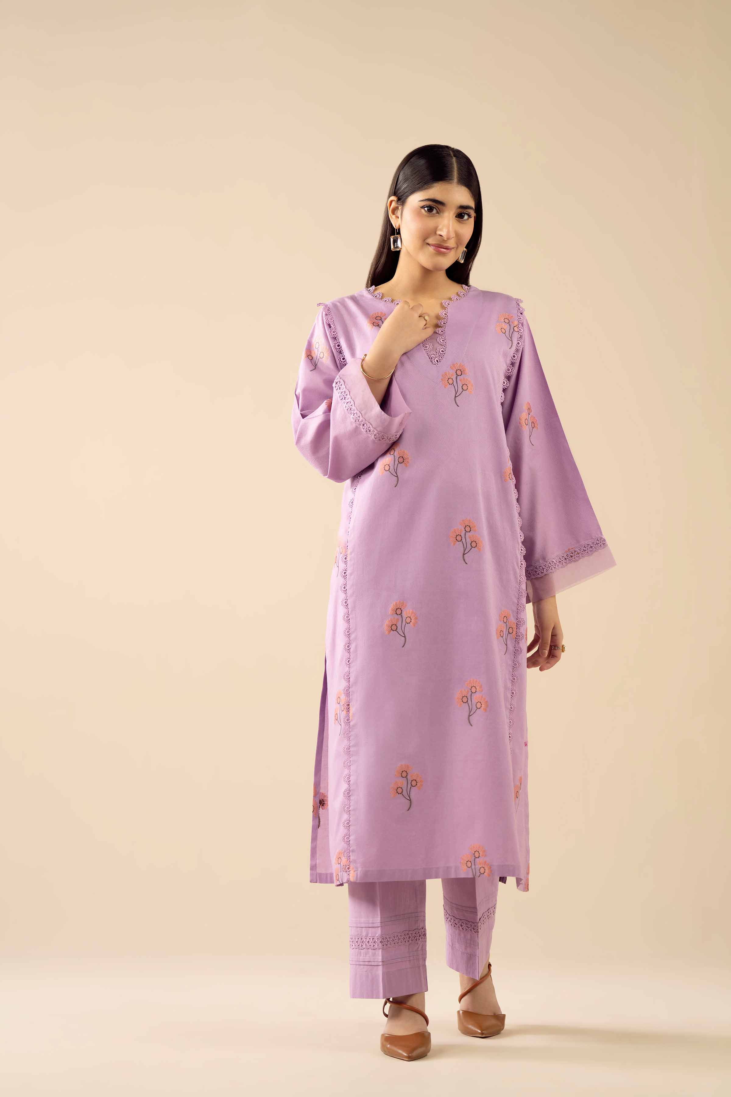 2 Piece - Basic Suit - PW25-376 for Women - Pret Collection | Nishat | Shop Online