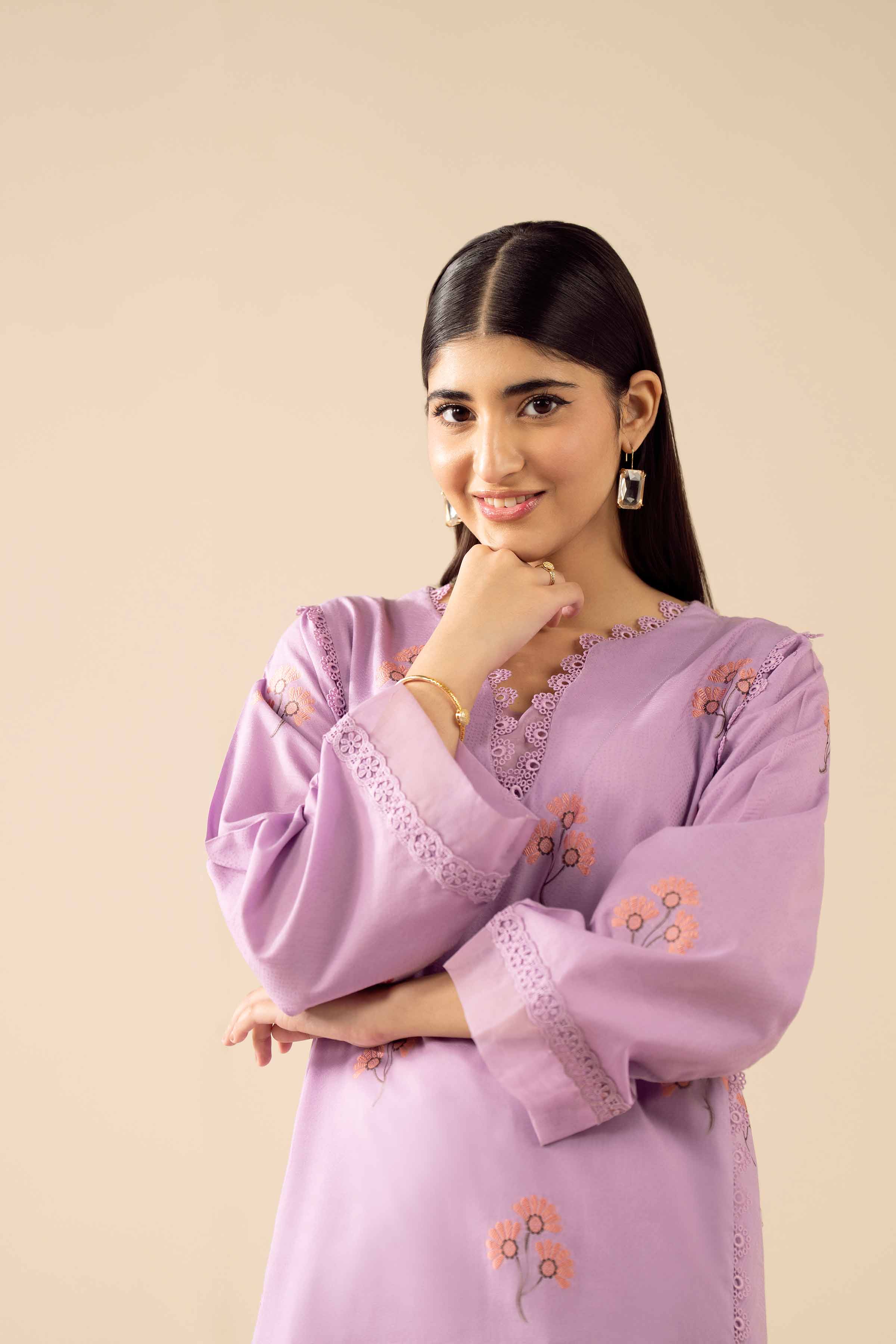 2 Piece - Basic Suit - PW25-376 for Women - Pret Collection | Nishat | Shop Online