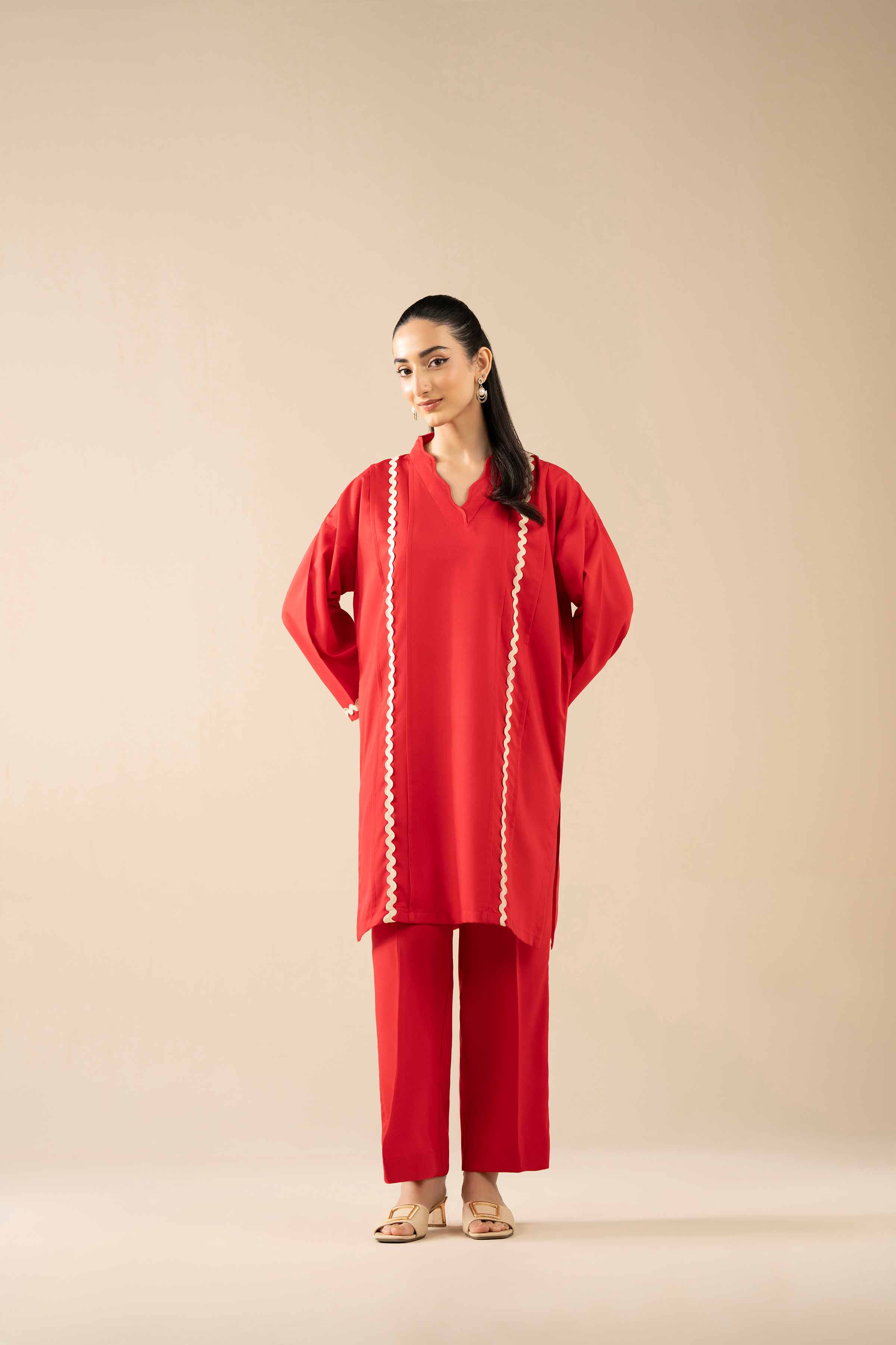 2 Piece - Basic Suit - PW25-380 for Women - Pret Collection | Nishat | Shop Online