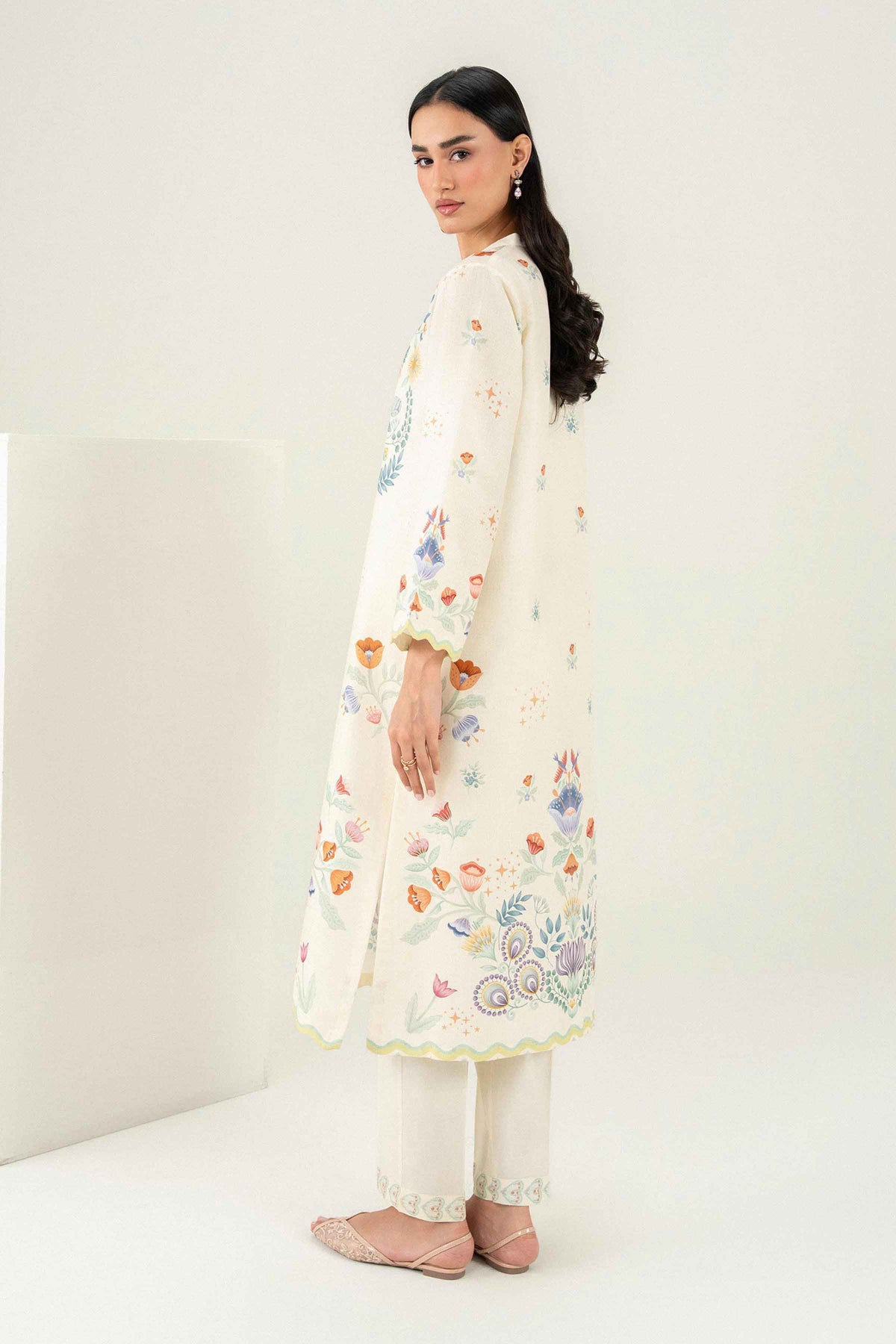 2 Piece - Embroidered Suit - PW25-389 for Women - Pret Collection | Nishat | Shop Online