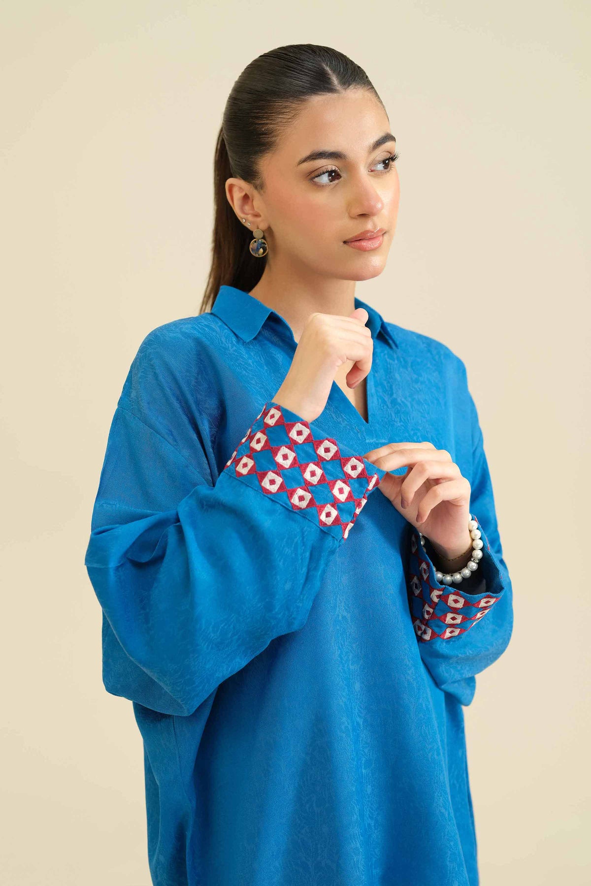 2 Piece - Embroidered Suit - PW25-39 for Women - Pret Collection | Nishat | Shop Online