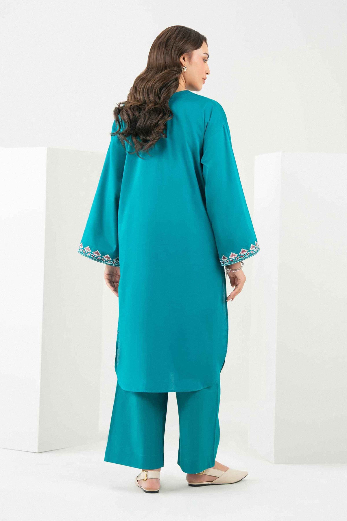 2 Piece - Embroidered Suit - PW25-392 for Women - Pret Collection | Nishat | Shop Online