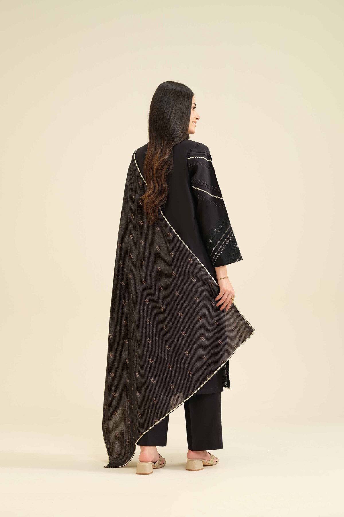 3 Piece - Embroidered Suit - PW25-404 for Women - Pret Collection | Nishat | Shop Online