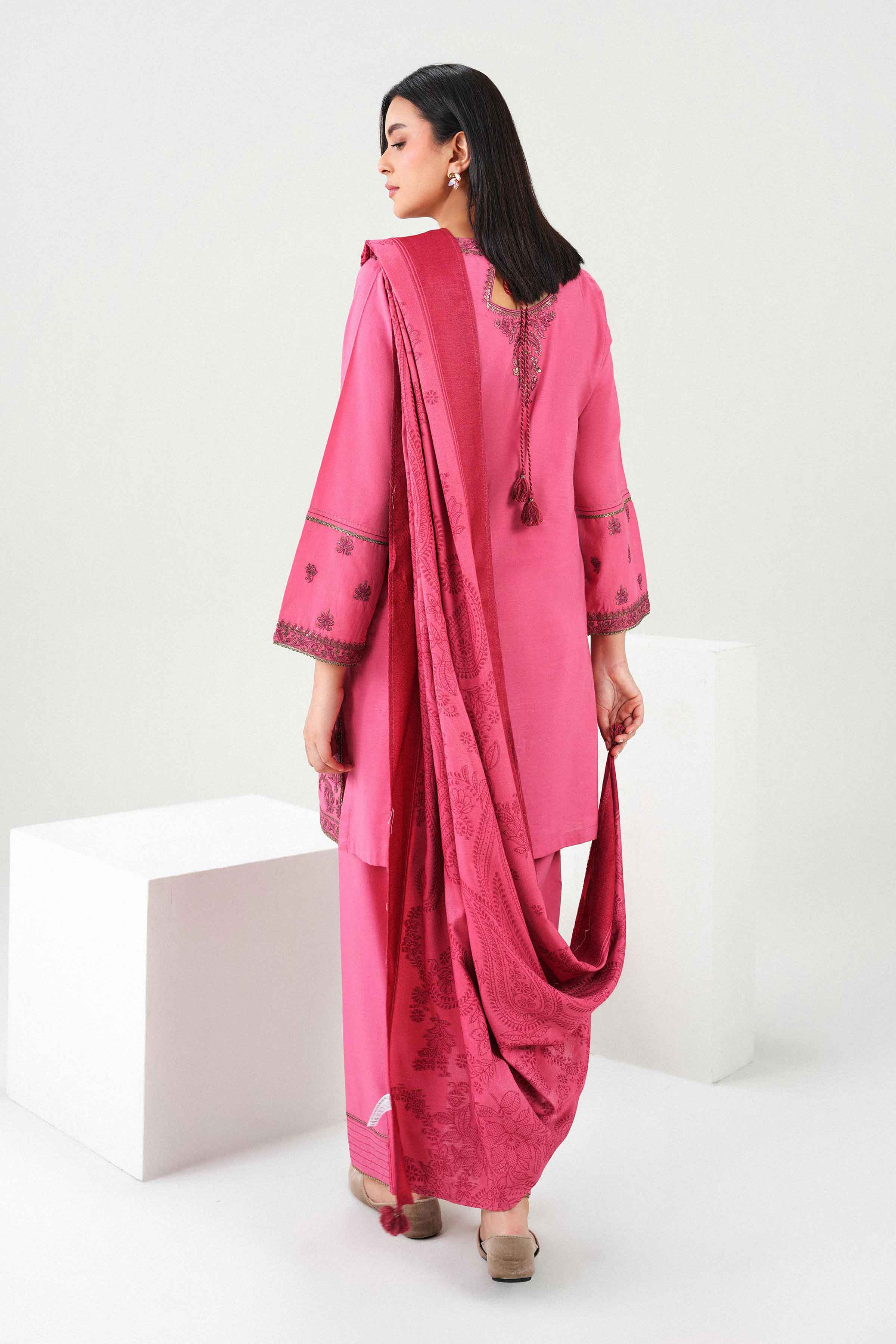 3 Piece - Embroidered Suit - PW25-459 for Women - Pret Collection | Nishat | Shop Online