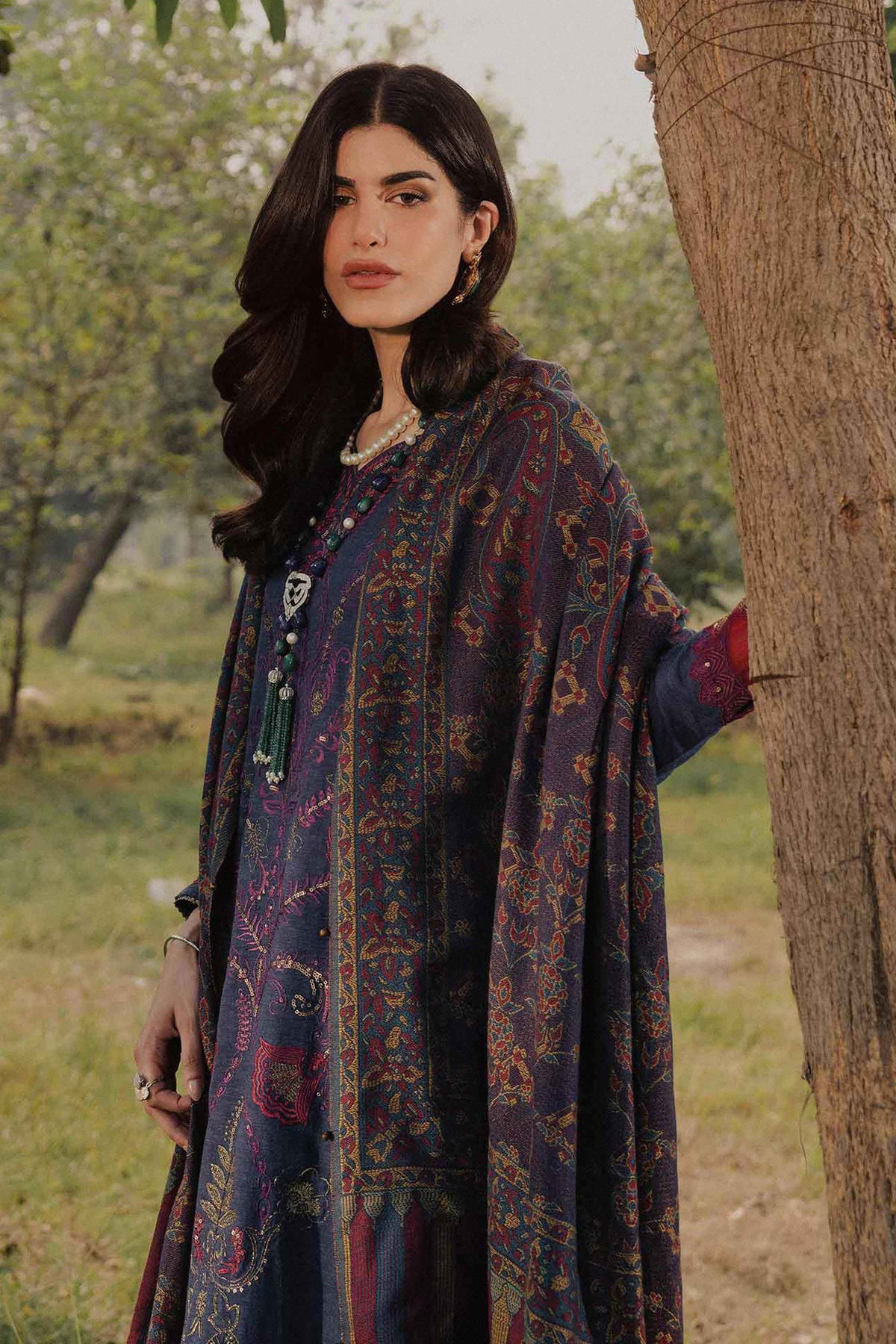 3 Piece - Embroidered Suit - PW25-478 for Women - Pret Collection | Nishat | Shop Online