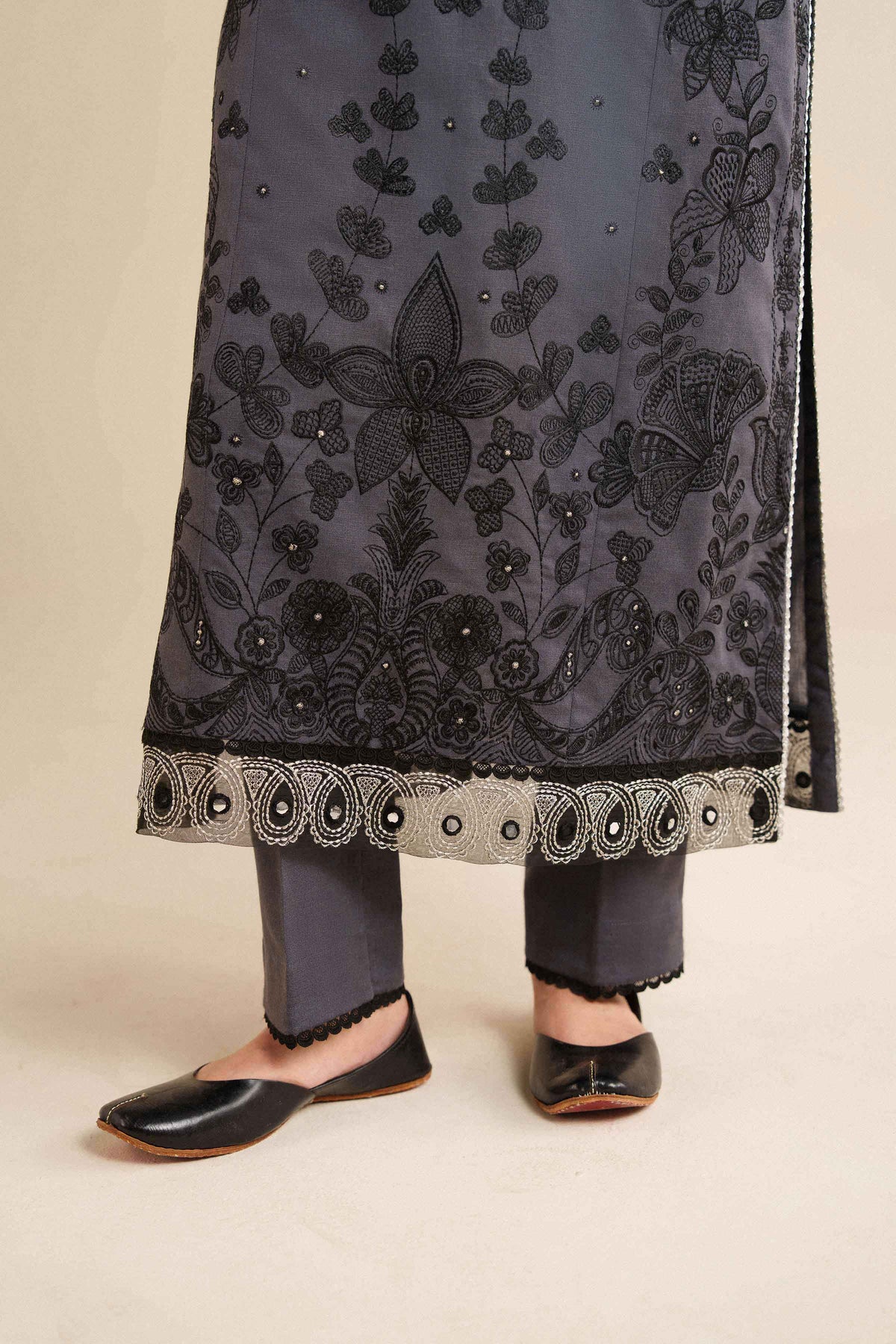 3 Piece - Embroidered Suit - PW25-483 for Women - Pret Collection | Nishat | Shop Online