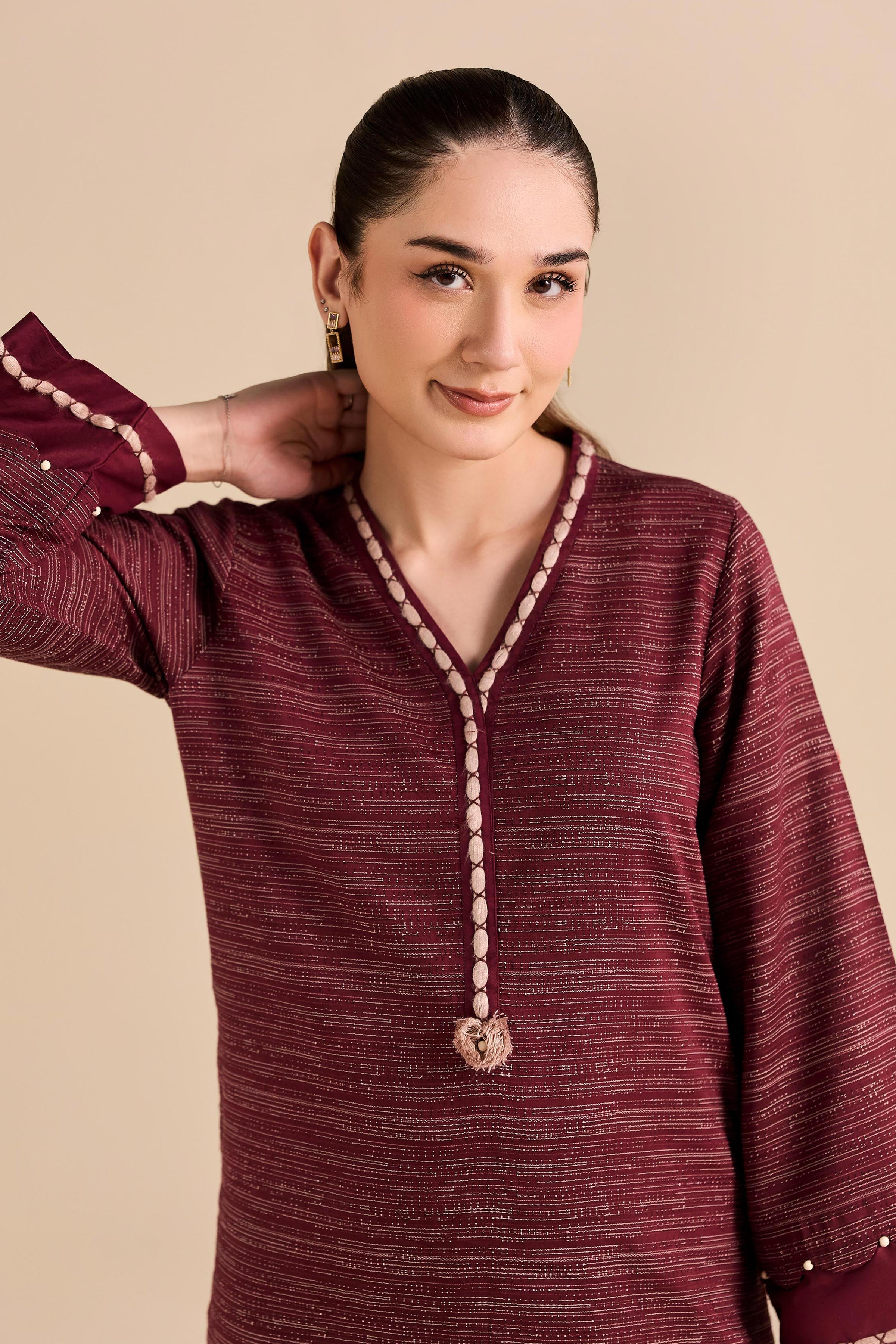2 Piece - Embroidered Suit - PW25-514 for Women - Pret Collection | Nishat | Shop Online