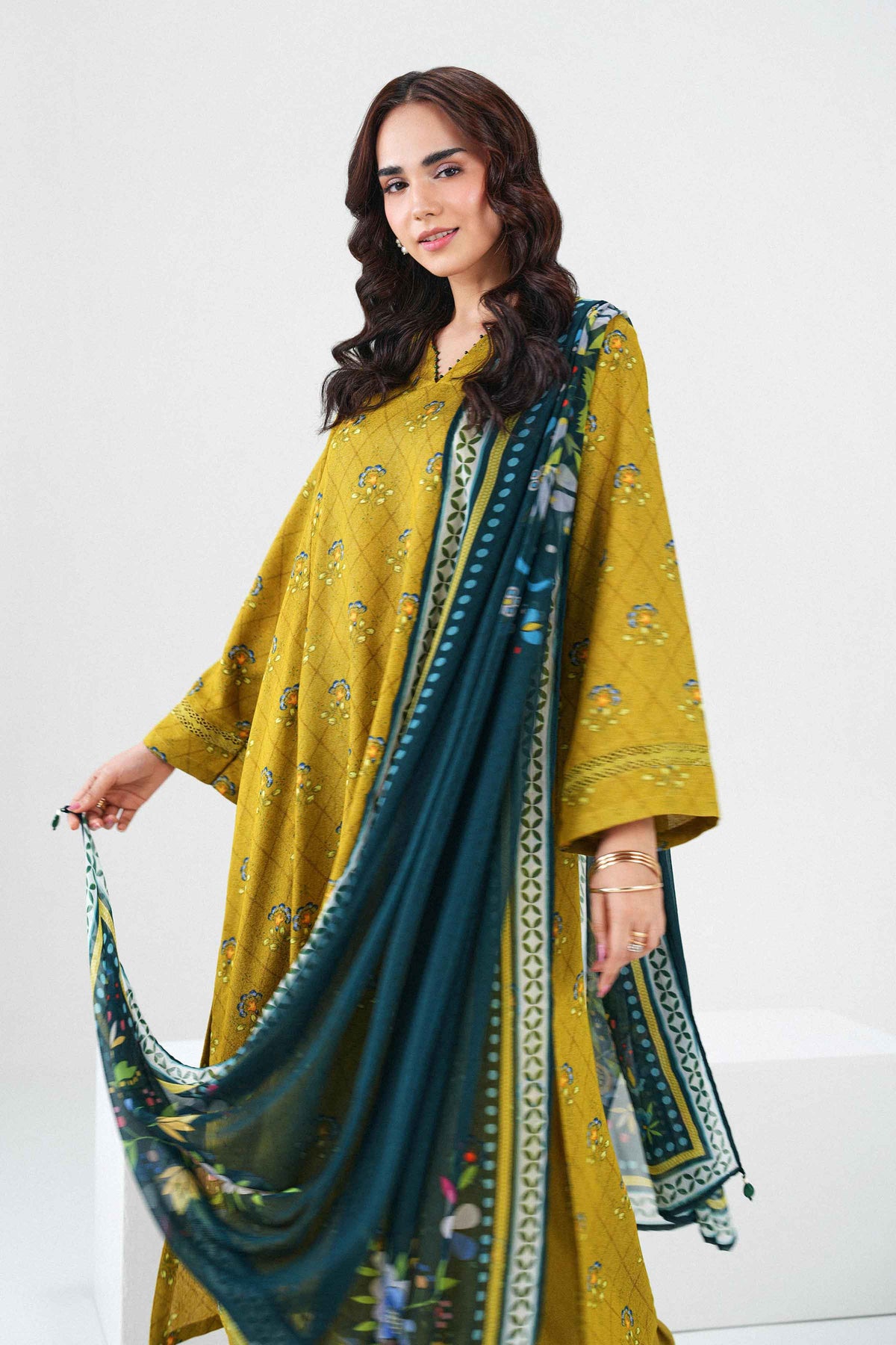 3 Piece - Printed Suit - PW25-519 for Women - Pret Collection | Nishat | Shop Online