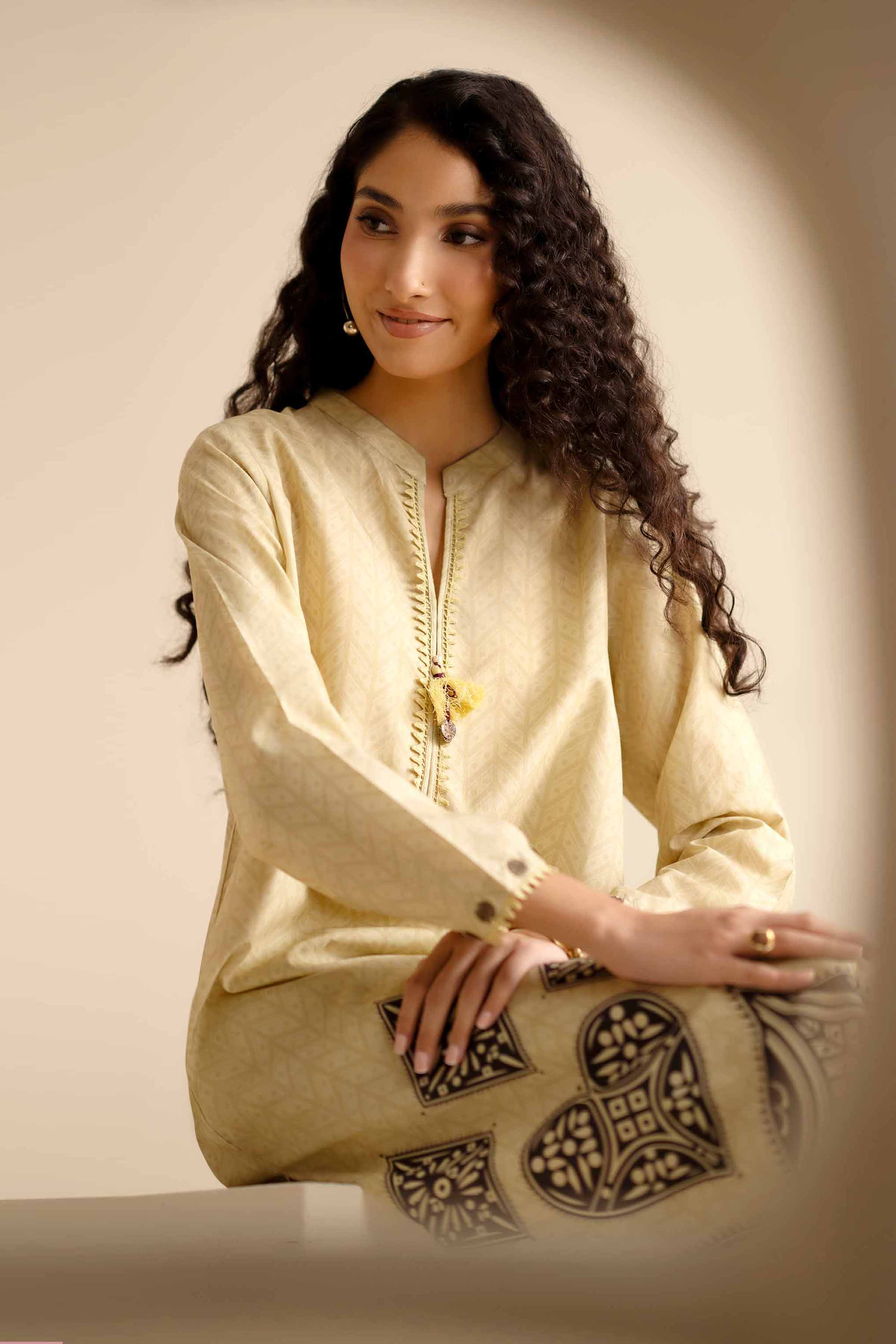 2 Piece - Printed Suit - PW25-53 for Women - Pret Collection | Nishat | Shop Online